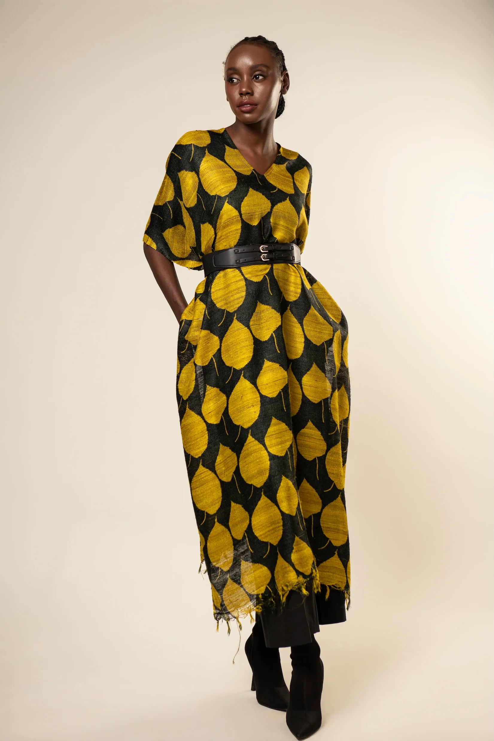 Aeshaane Tussar Peace Silk 3-in-1 Capes (Click for more options) - Image 10