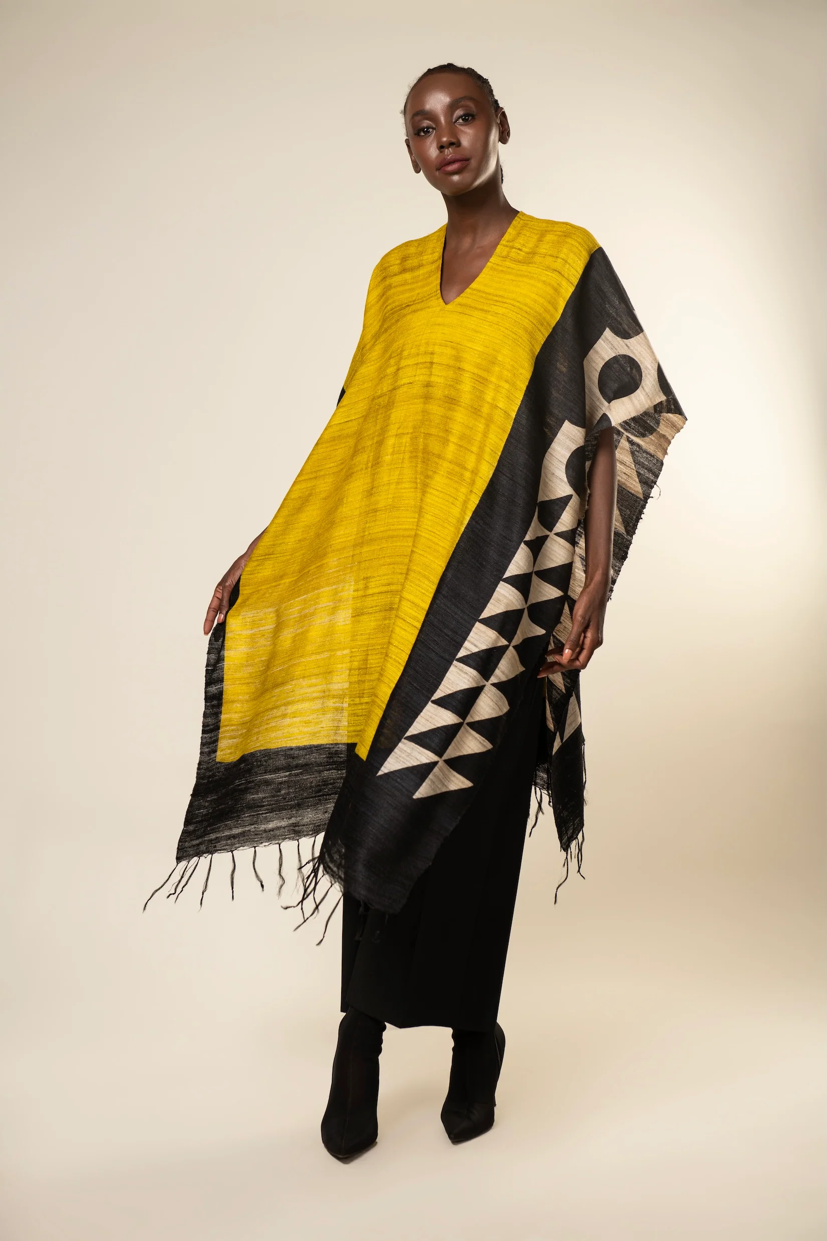 Aeshaane Tussar Peace Silk 3-in-1 Capes (Click for more options) - Image 18