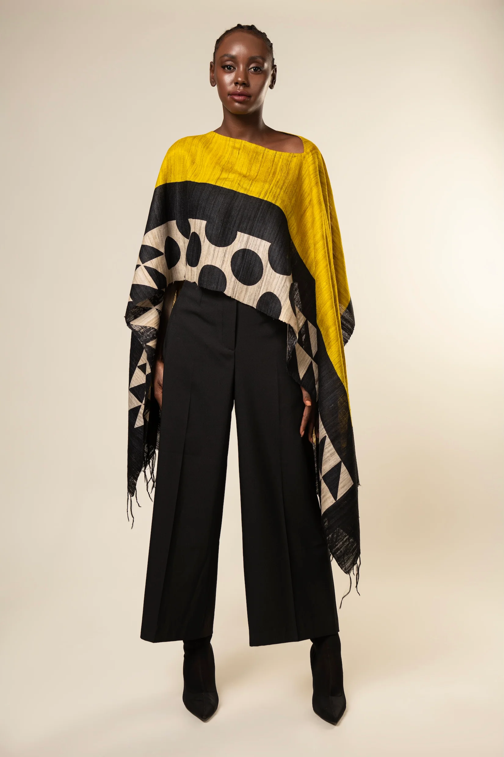 Aeshaane Tussar Peace Silk 3-in-1 Capes (Click for more options) - Image 20