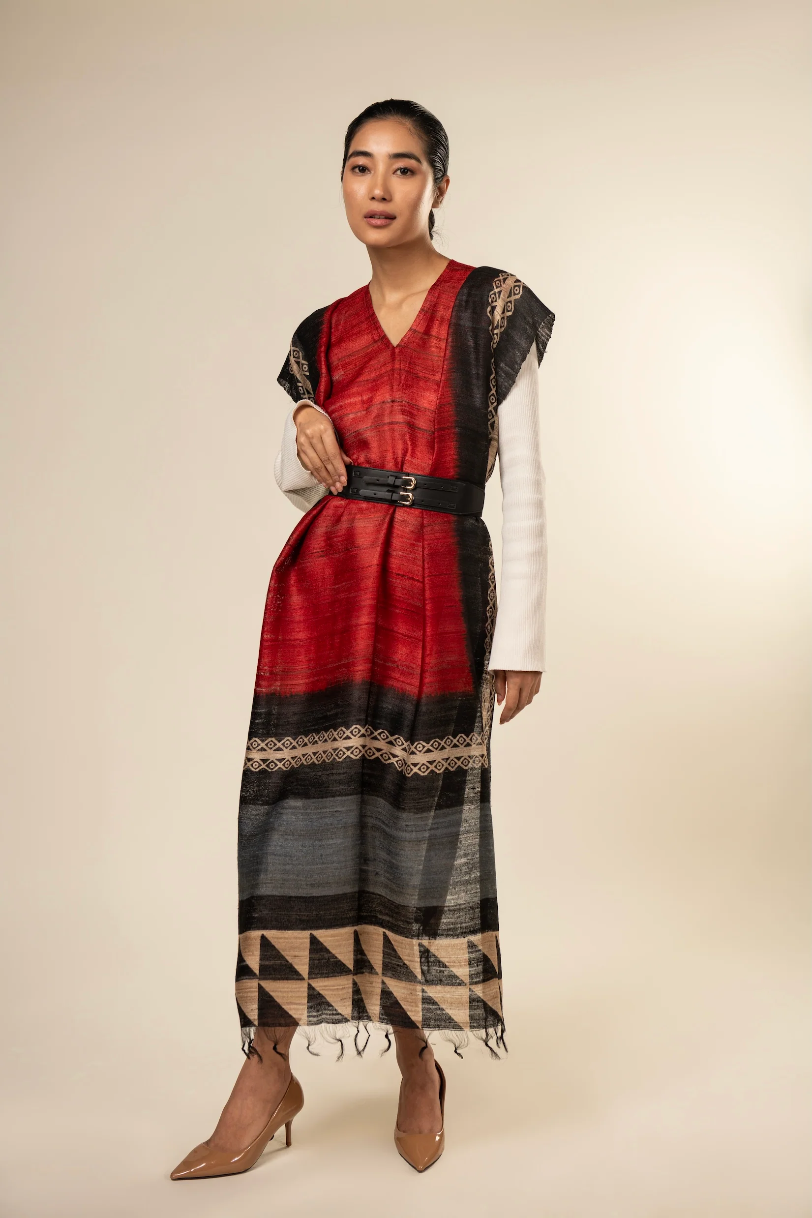 Aeshaane Tussar Peace Silk 3-in-1 Capes (Click for more options) - Image 26