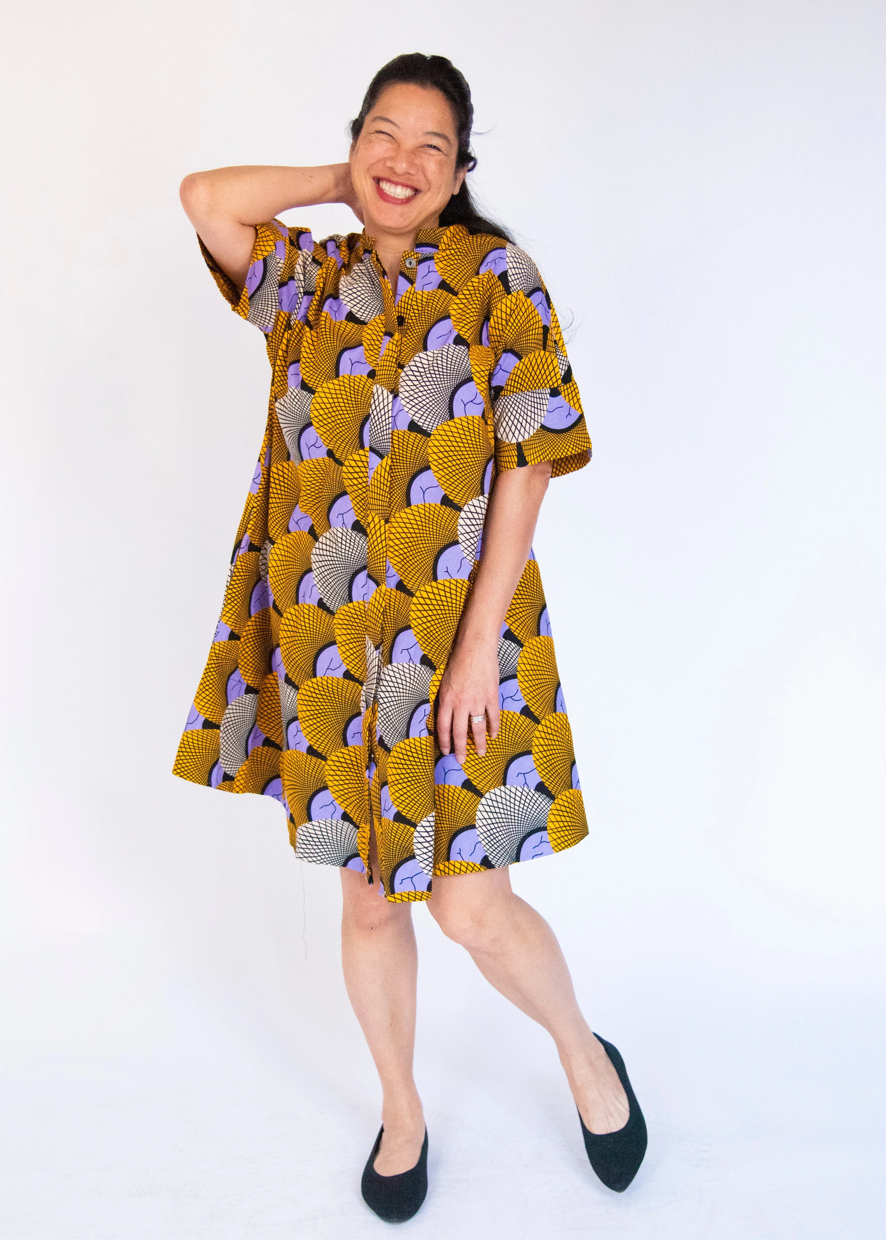 Agora Short Sleeved Dress - Image 3