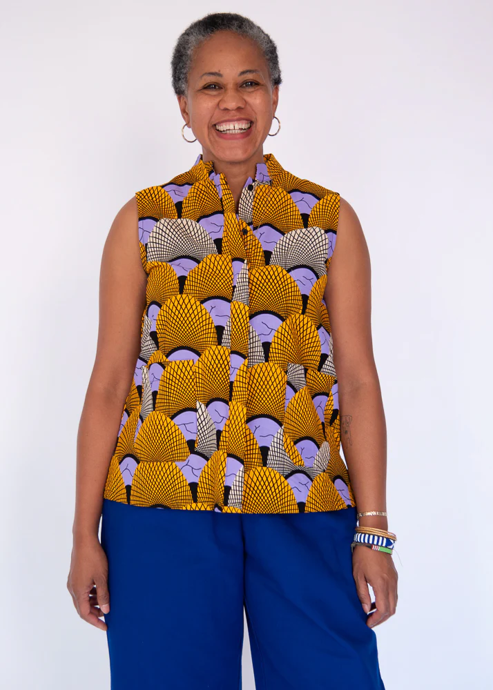 Agora Sleeveless Shirt - Image 5