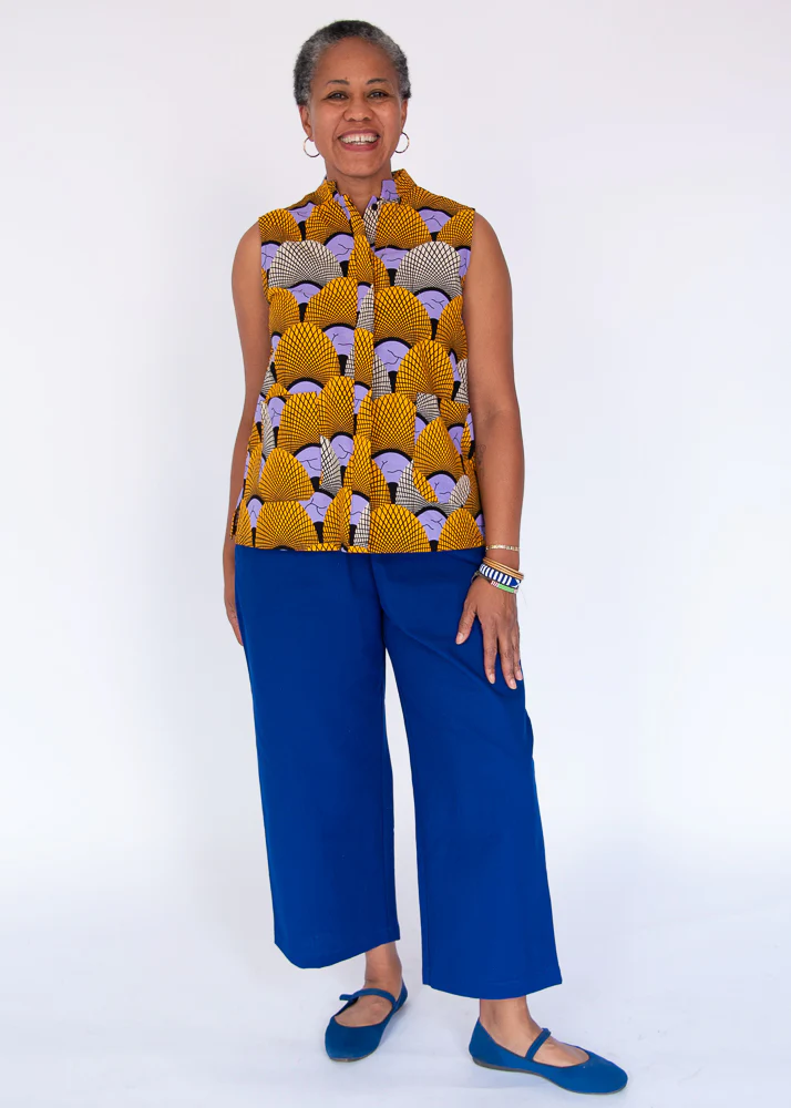 Agora Sleeveless Shirt - Image 6