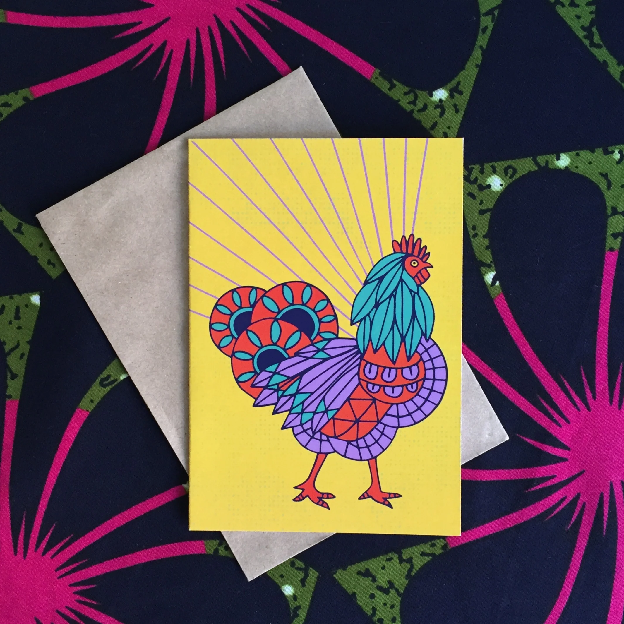 Shining Birds Greeting Cards by Lulu Kitololo - Image 3