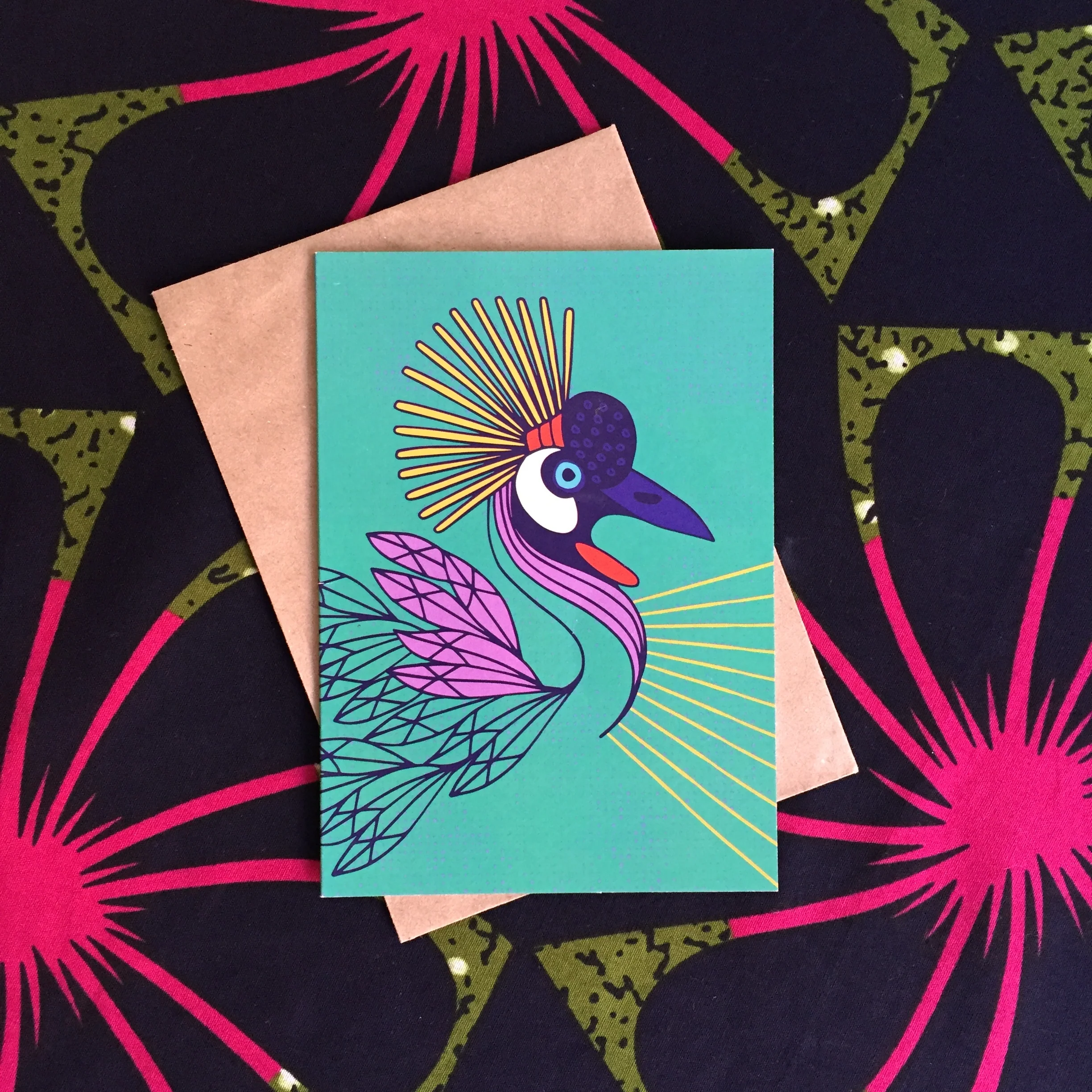 Shining Birds Greeting Cards by Lulu Kitololo - Image 4
