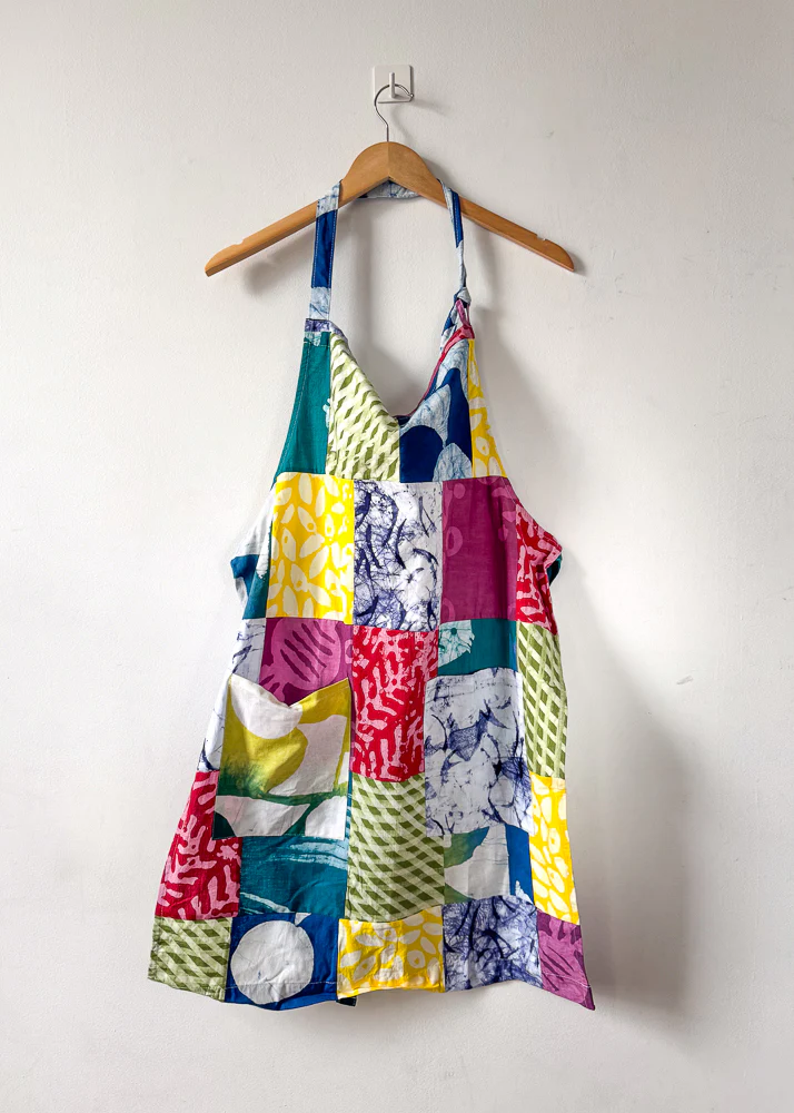 Batik Patchwork Apron - Image 2