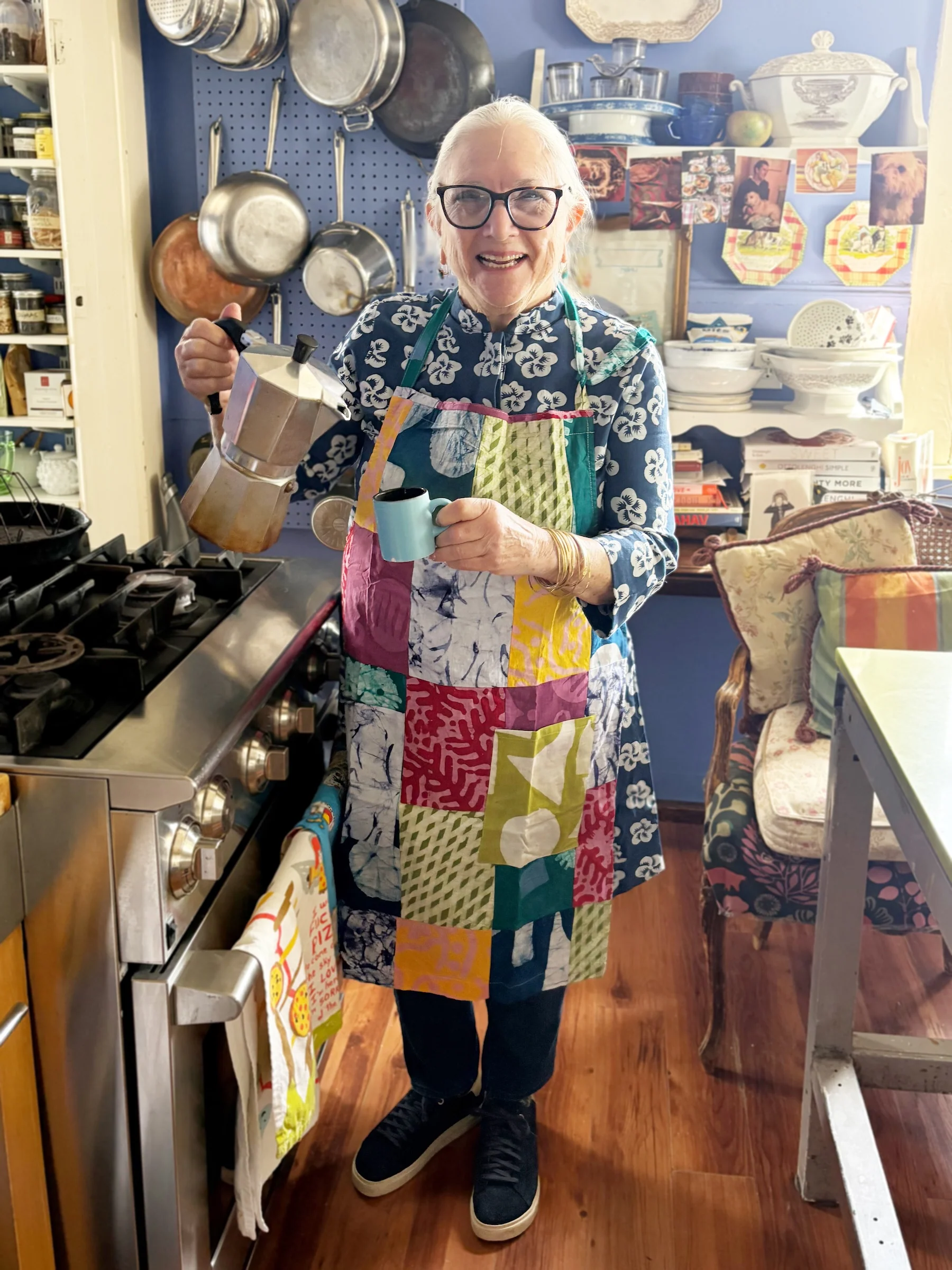 Batik Patchwork Apron - Image 3
