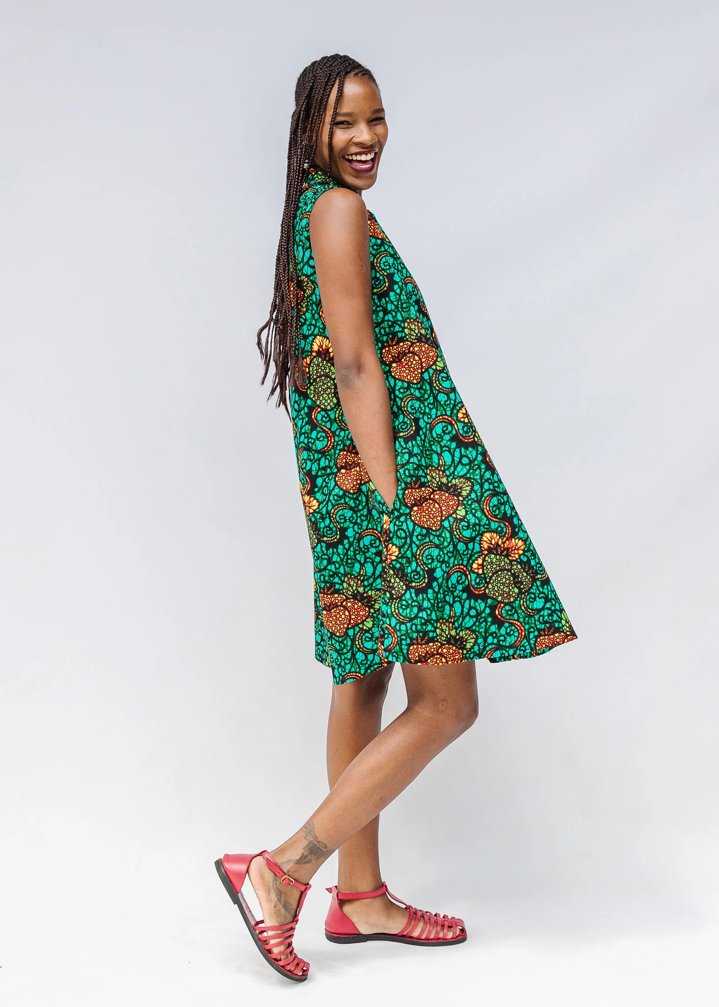 Berried Treasure Sleeveless Dress - Image 5