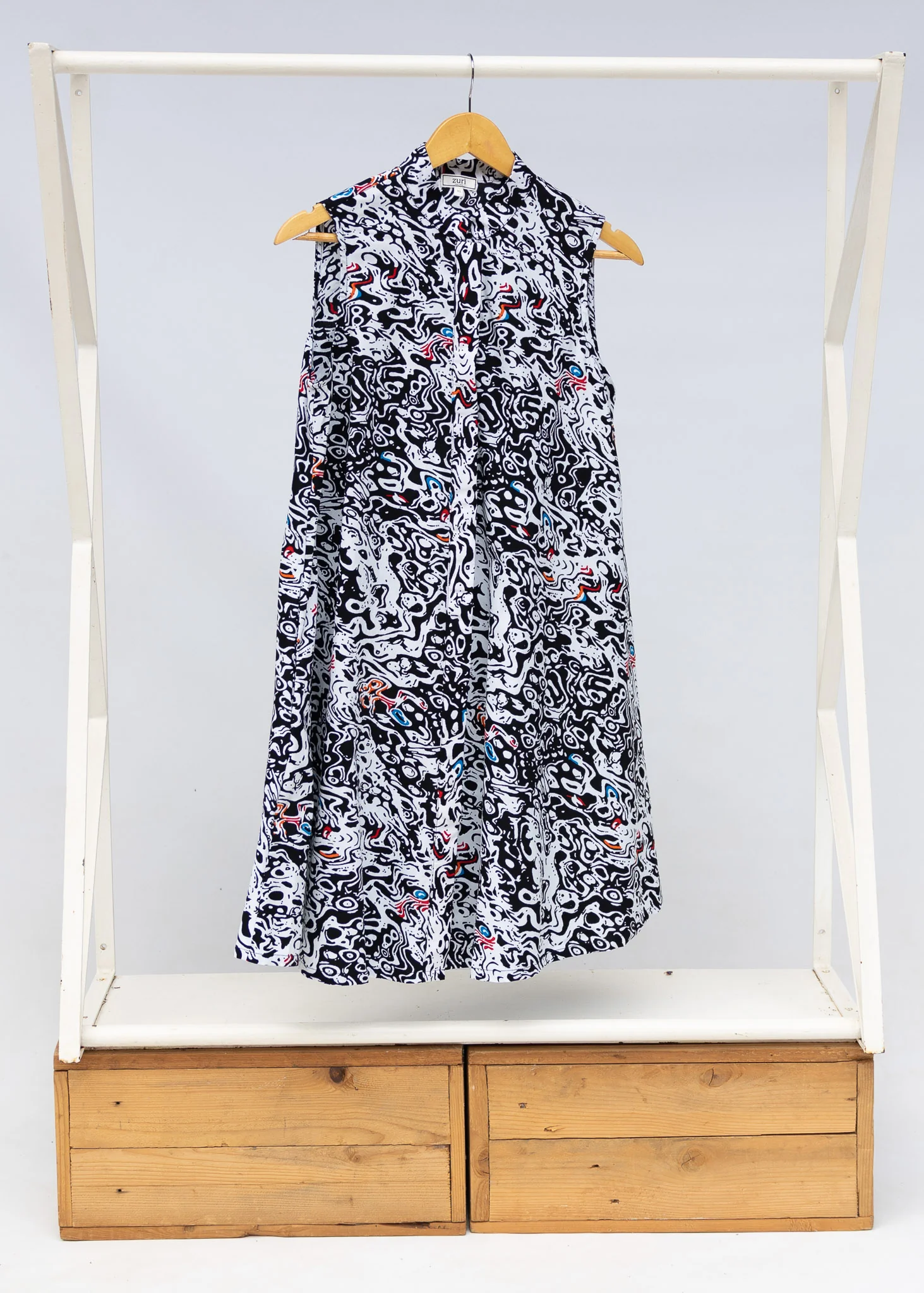 Calacatta Sleeveless Dress - Image 2