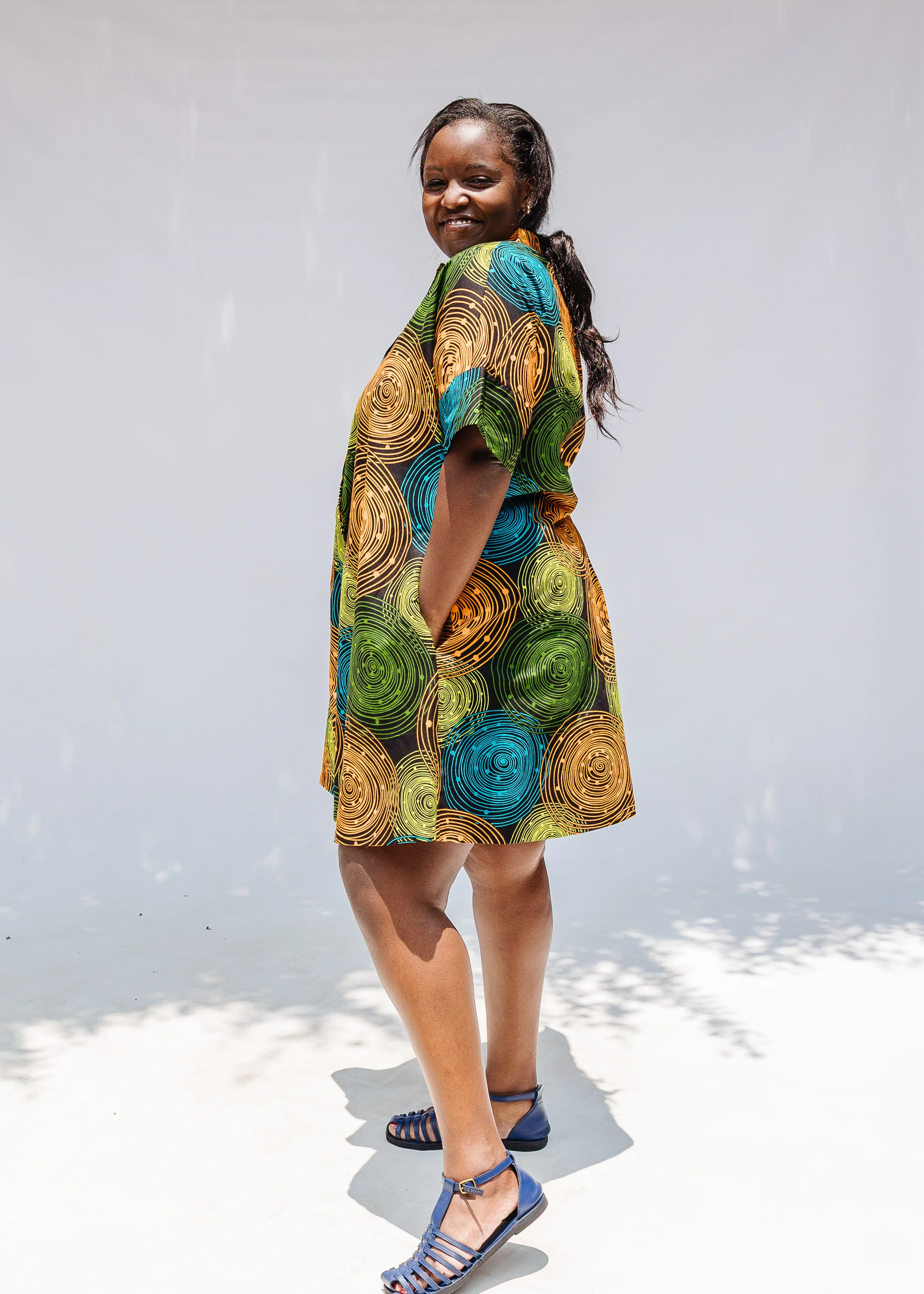 Clairvoyant Short Sleeved Dress - Image 4