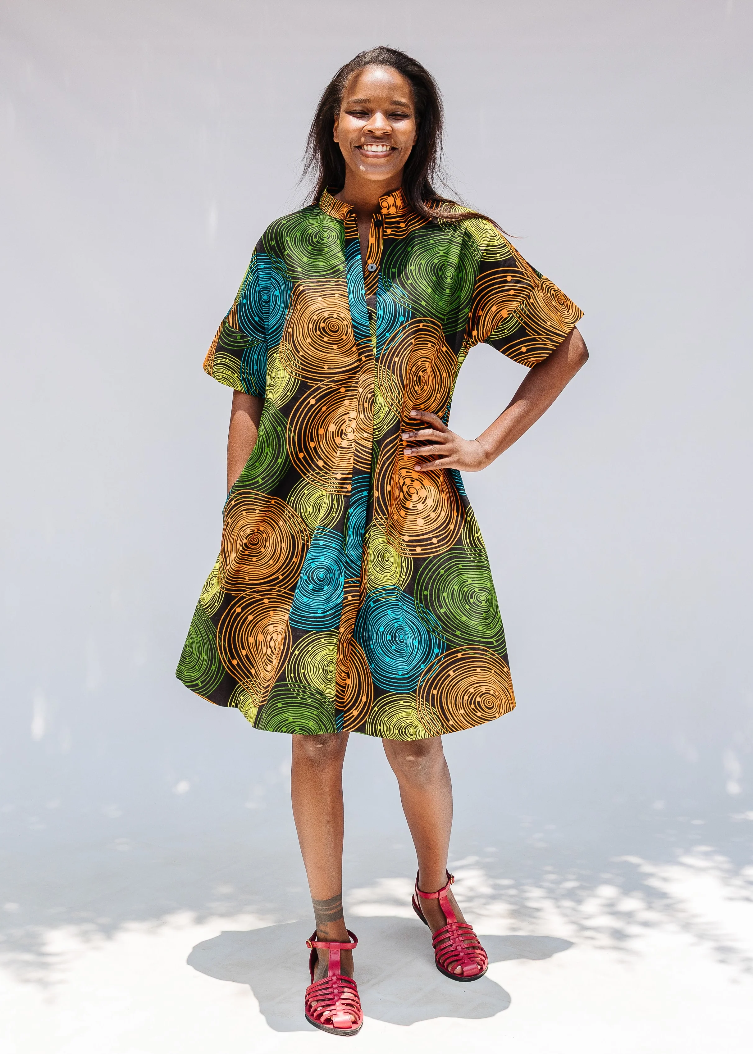 Clairvoyant Short Sleeved Dress - Image 5