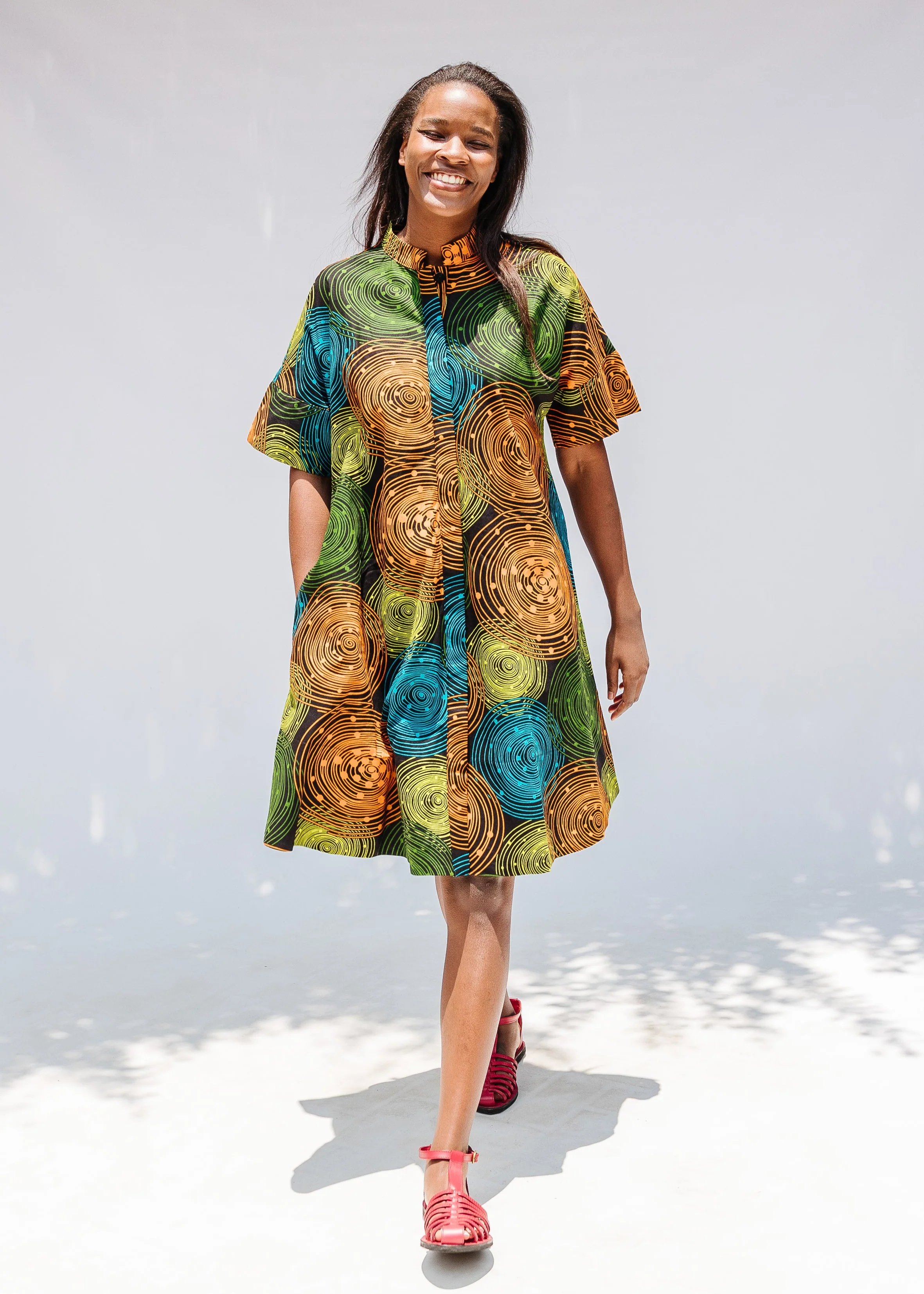 Clairvoyant Short Sleeved Dress - Image 6