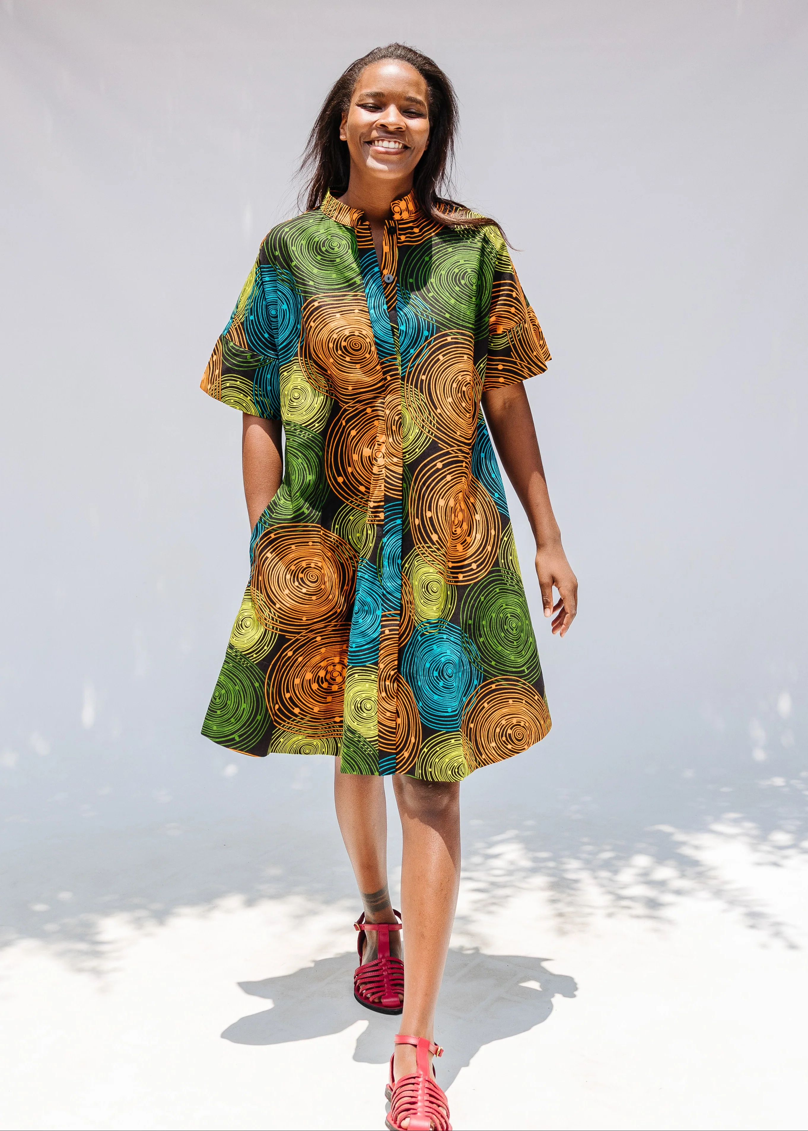 Clairvoyant Short Sleeved Dress - Image 7