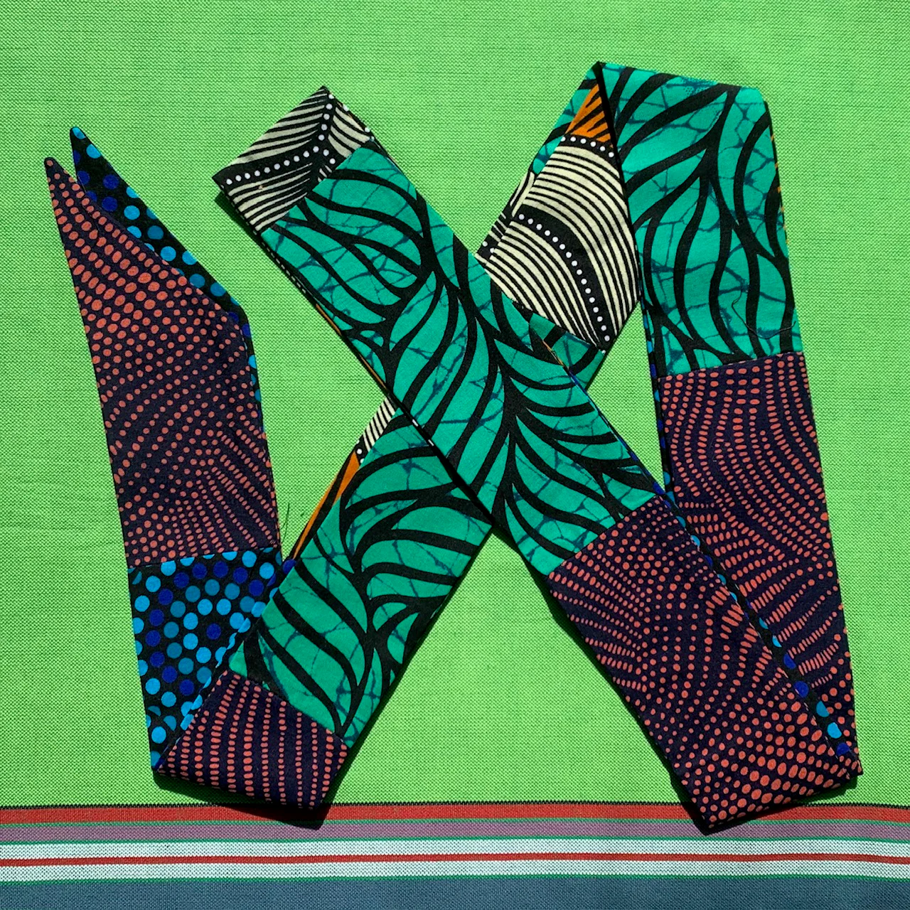 Classic Upcycled Patchwork Belt - Image 4