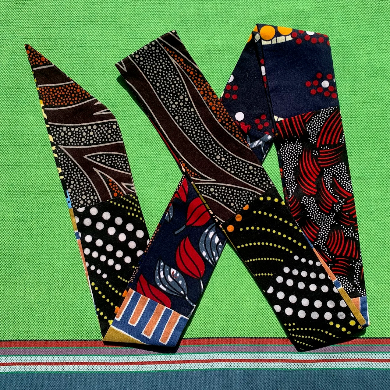 Classic Upcycled Patchwork Belt - Image 5