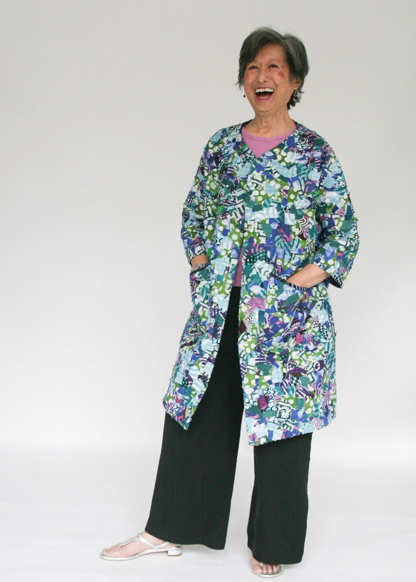 Confetti Open Front Coat - Image 10