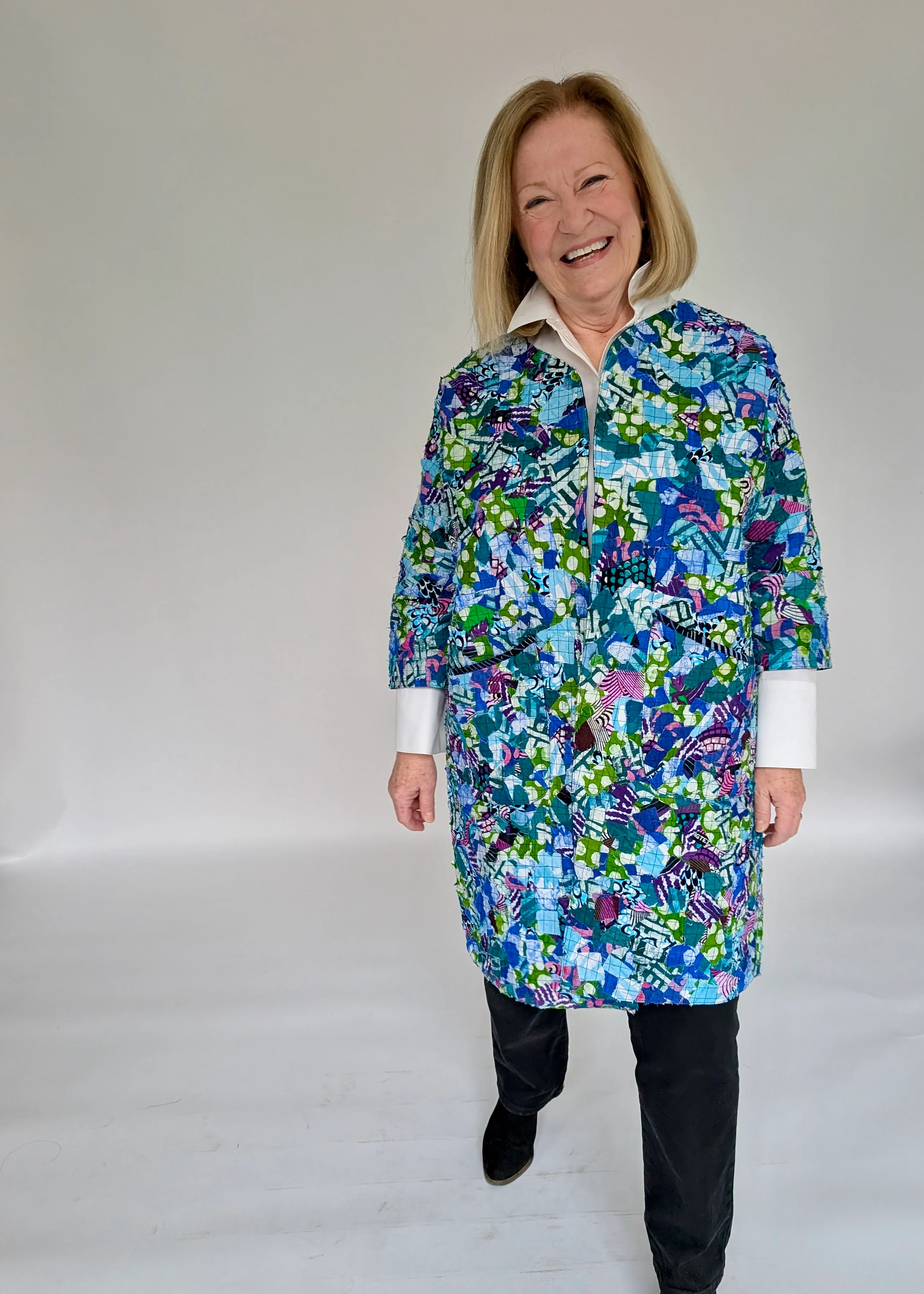 Confetti Open Front Coat - Image 8
