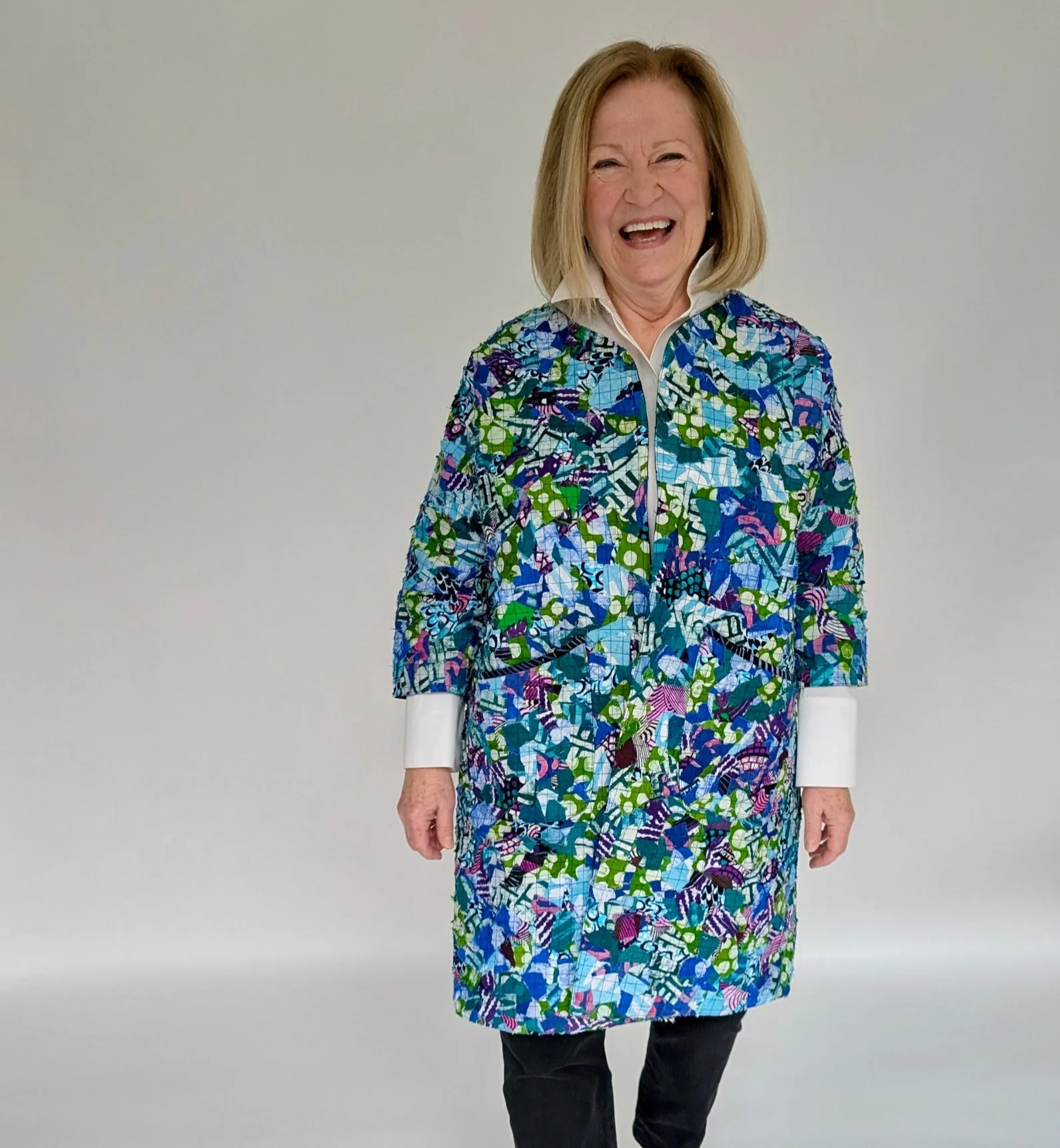 Confetti Open Front Coat - Image 9