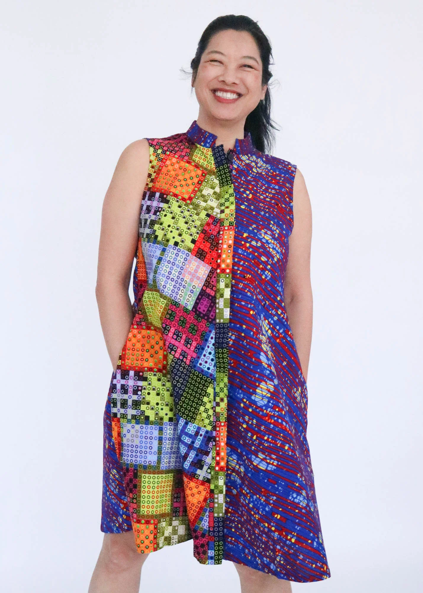 Cross Stitch Sleeveless Dress - Image 6