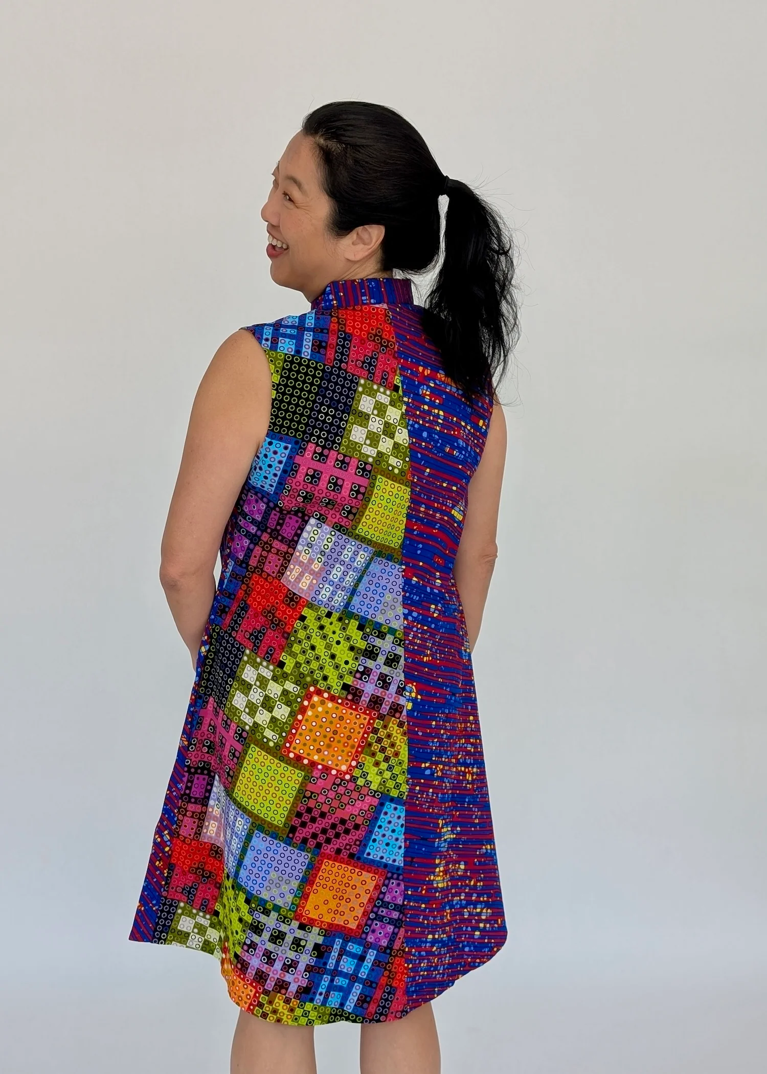 Cross Stitch Sleeveless Dress - Image 8