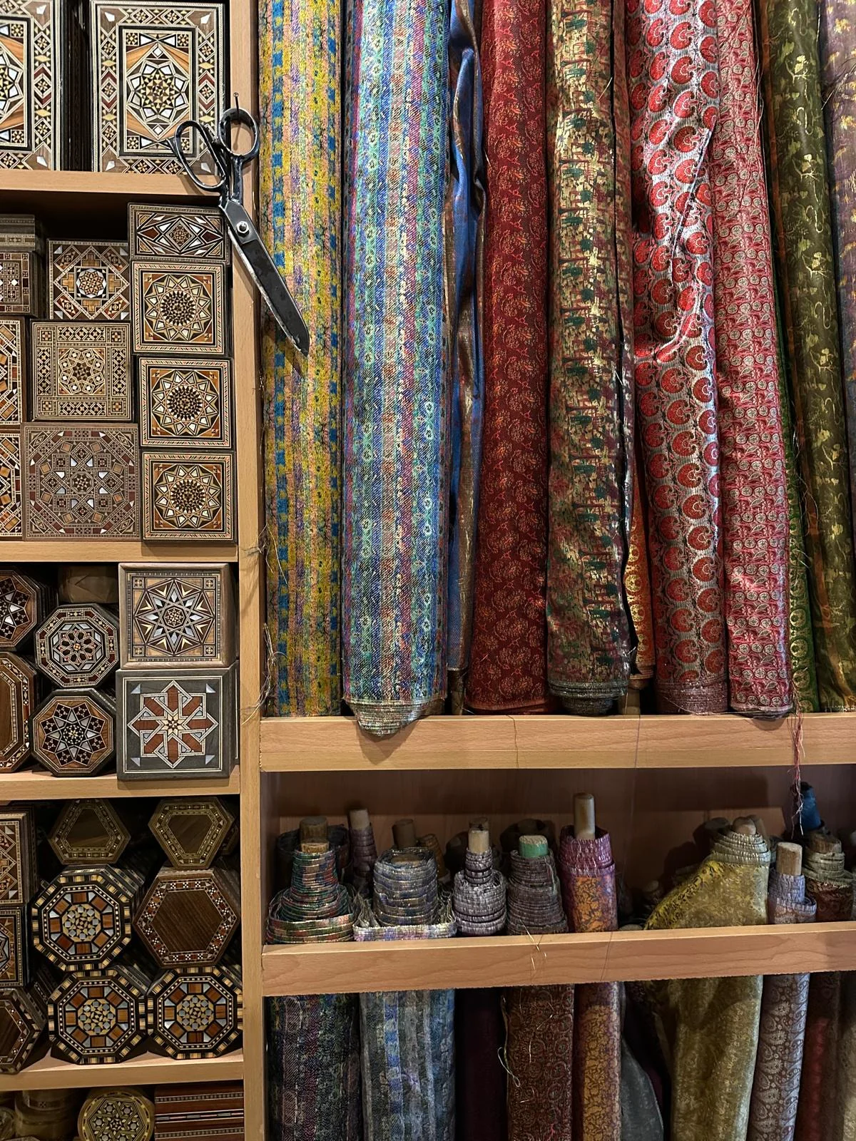 Silk Brocade Scarves - Image 22