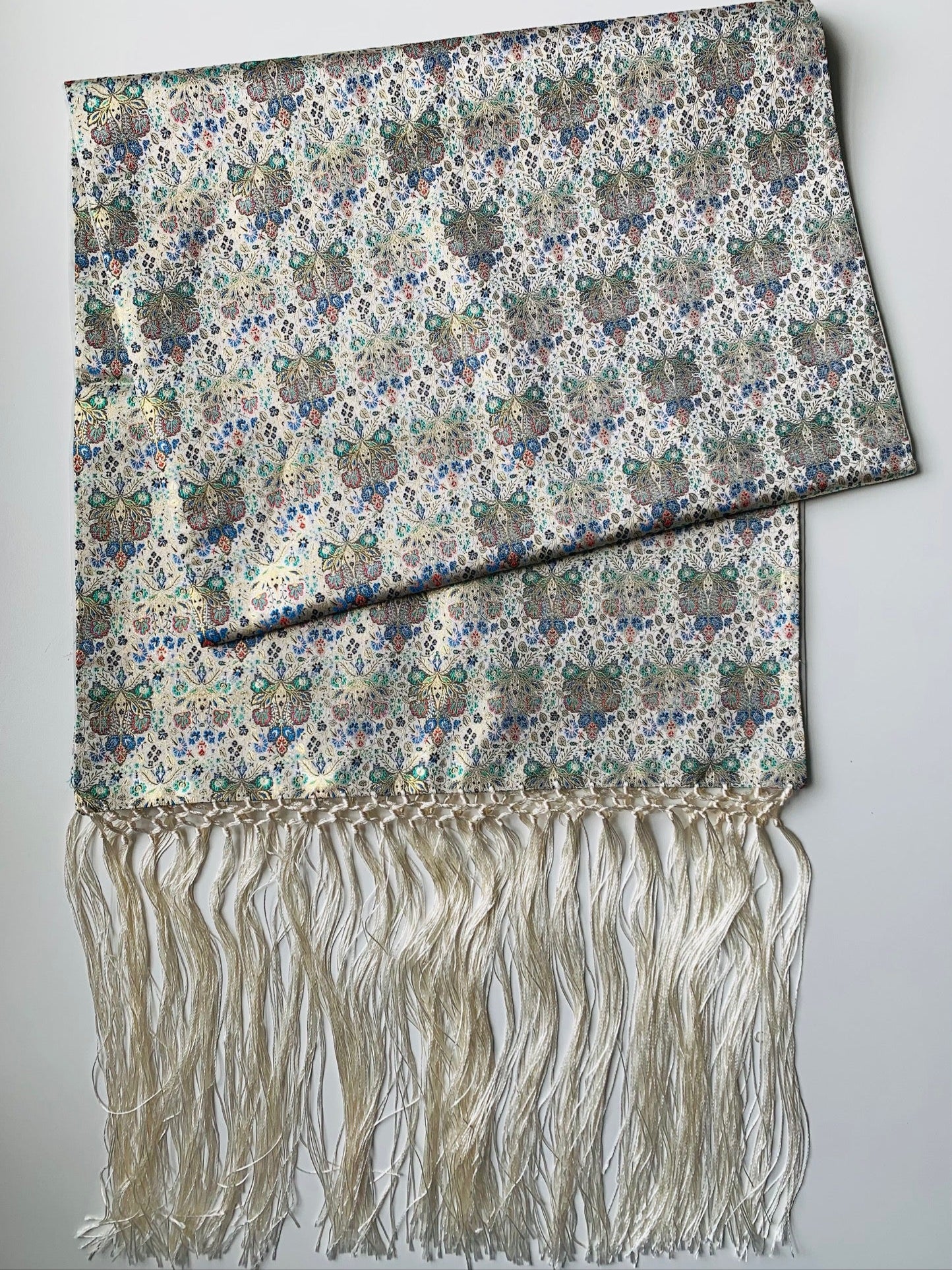 Silk Brocade Scarves - Image 4
