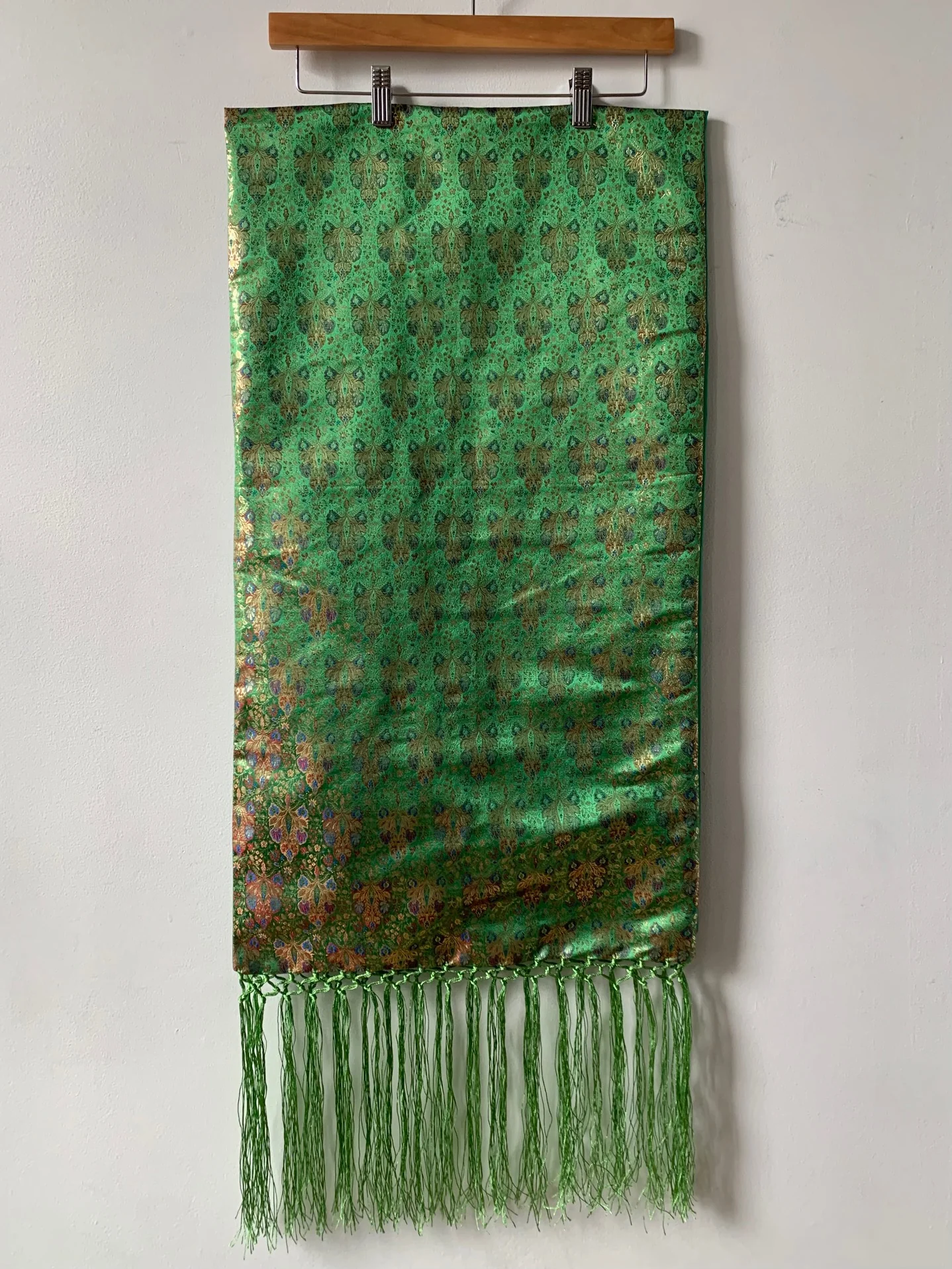 Silk Brocade Scarves - Image 9