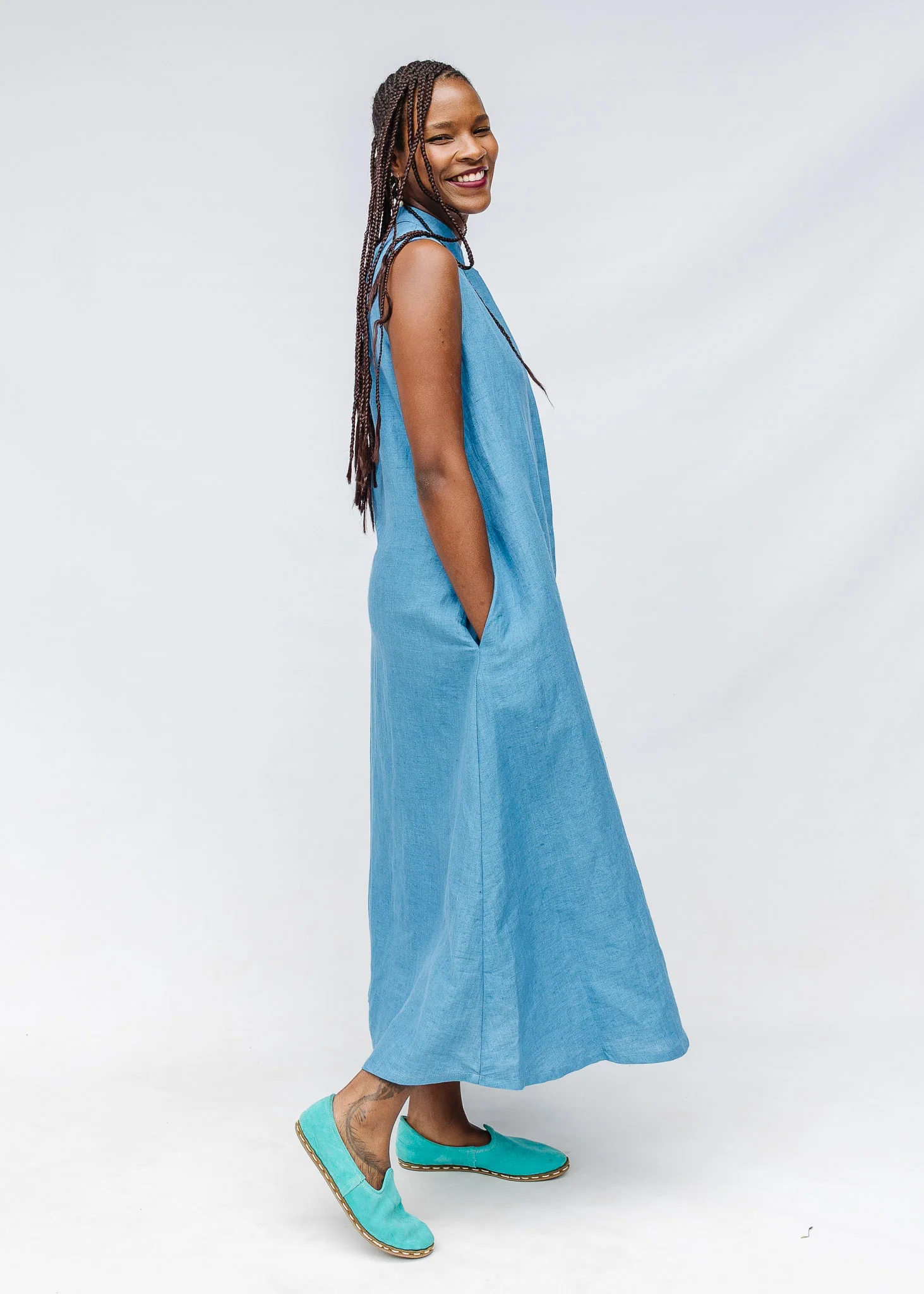 Denim Blues Maxi - Image 5