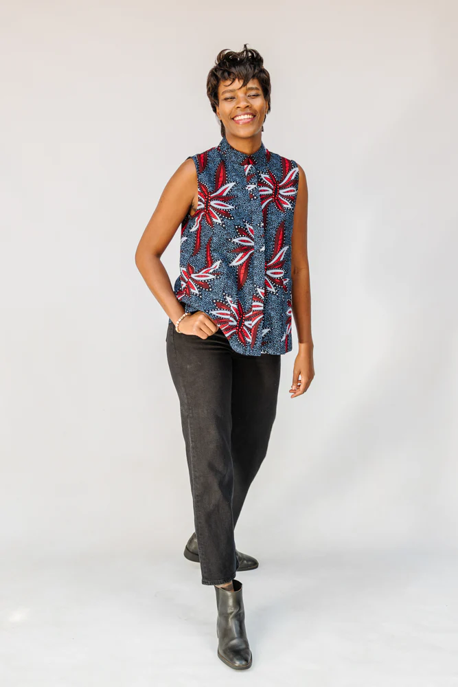 Dragonfly Sleeveless Shirt - Image 5