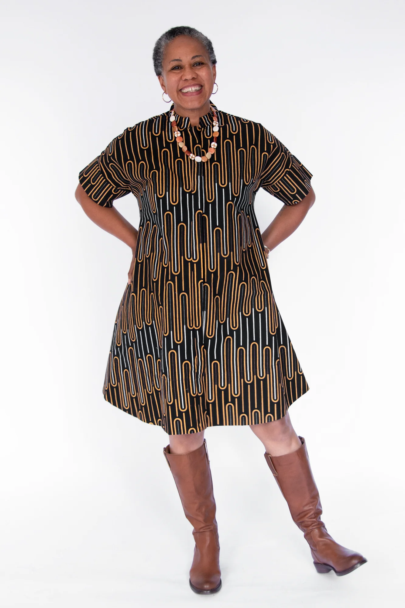 Electrify Short Sleeved Dress - Image 6
