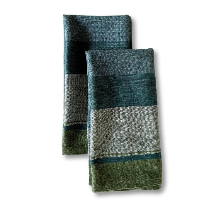 Ethiopian Handwoven Cotton Napkins | Set of 2 - Image 4