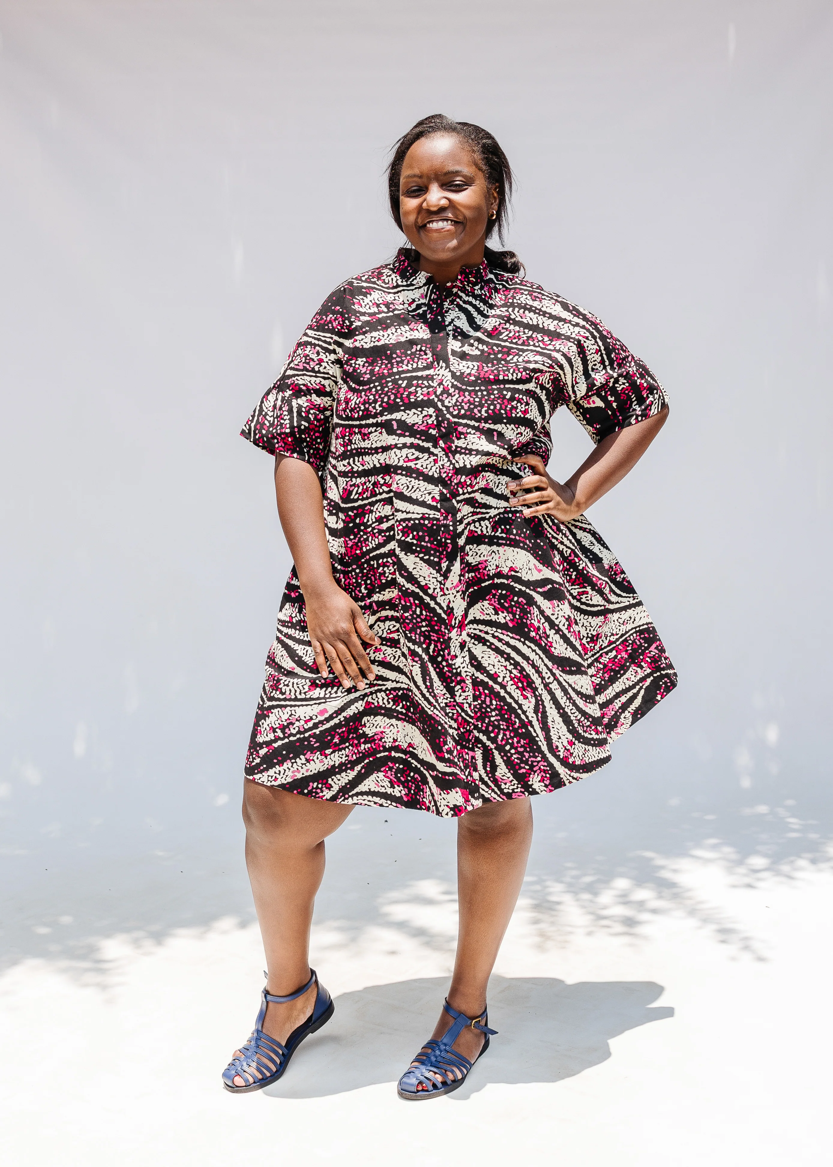 Glimmer Short Sleeved Dress - Image 2
