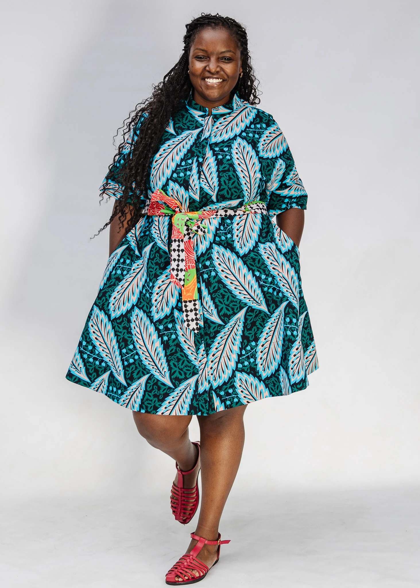 Herbarium Short Sleeved Dress - Image 4