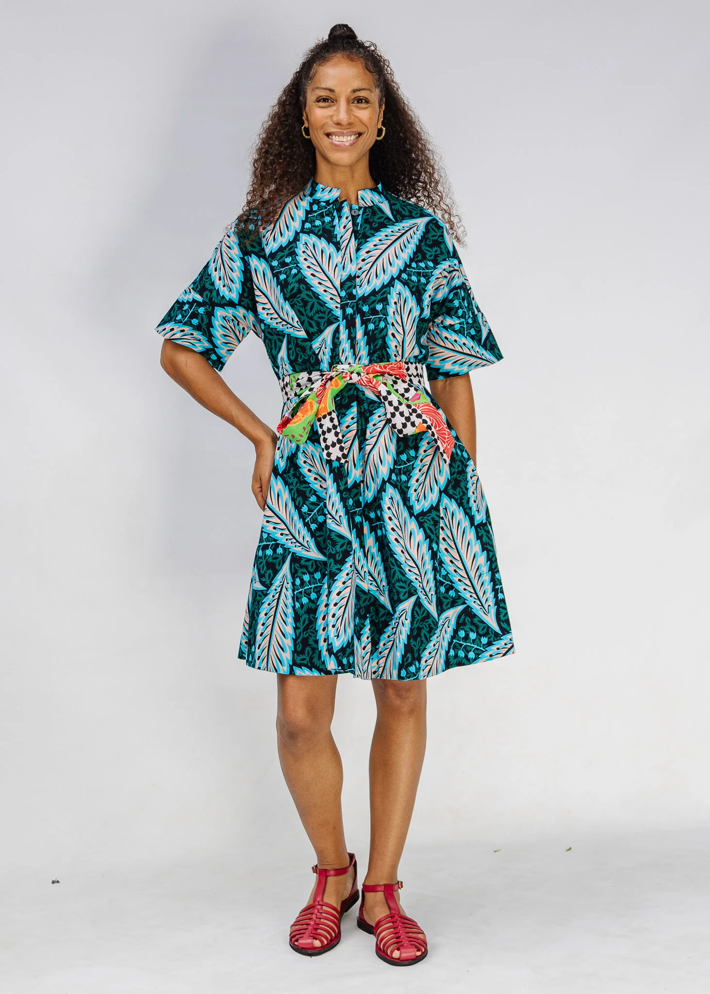 Herbarium Short Sleeved Dress - Image 9