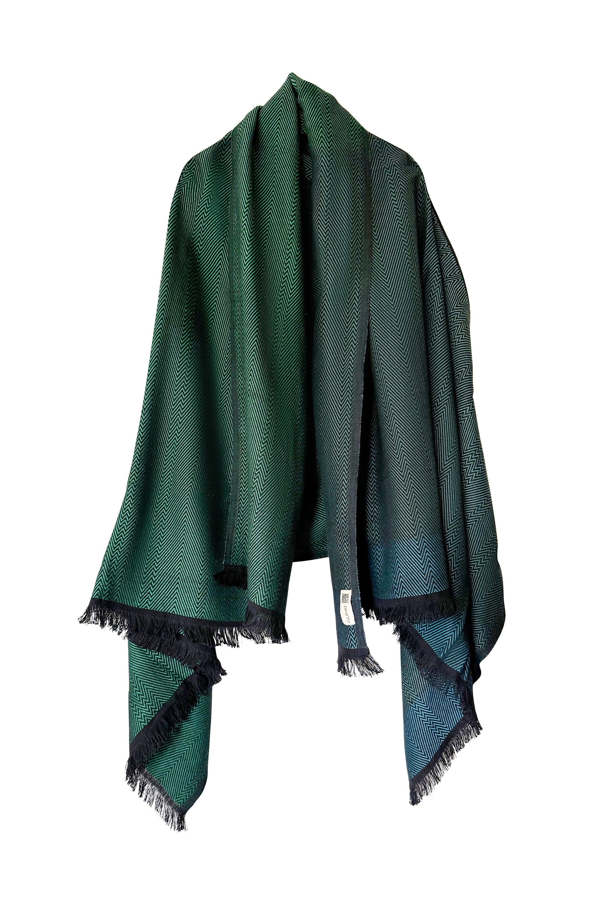 Julahas Spirulina Surprise Cotton Cape - Image 5