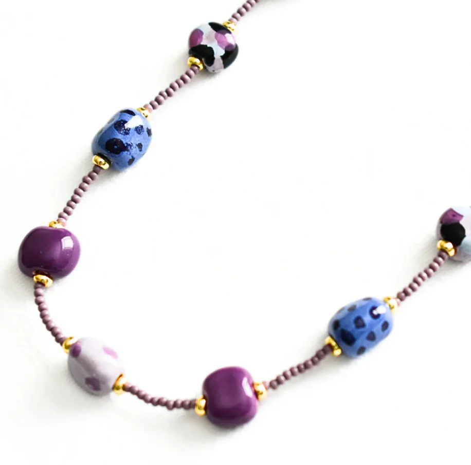 Kazuri Kabit Delicate Necklace 22" - Image 3
