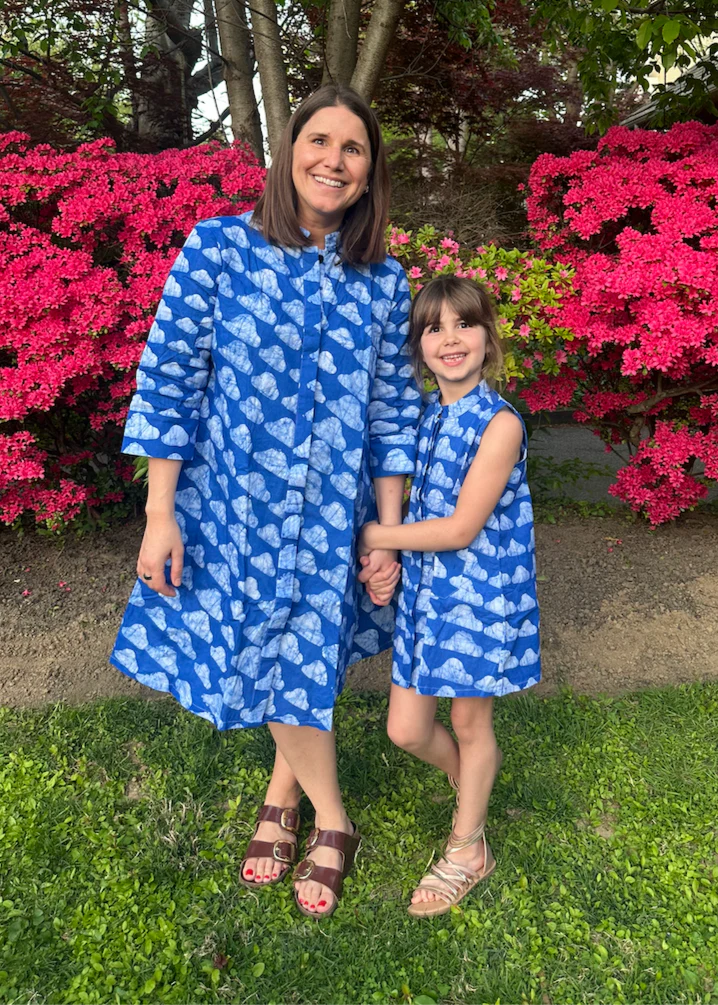 Hand-Printed Kid's Dress - Image 7