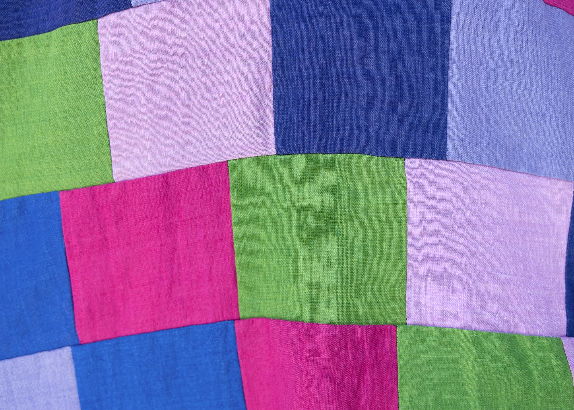 Berry Blast Patchwork Sleeveless Shirt - Image 4