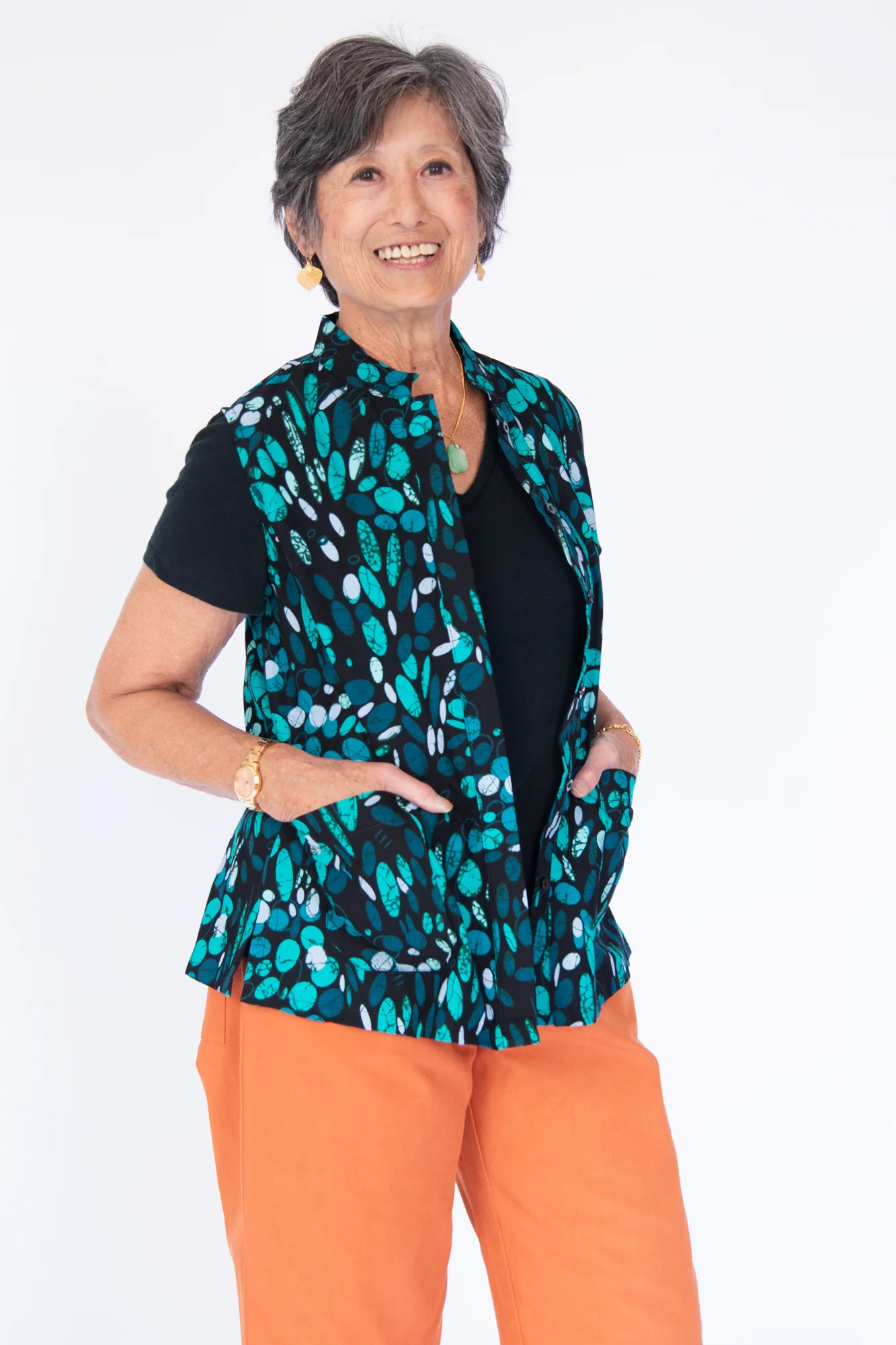 Malachite Sleeveless Shirt - Image 5