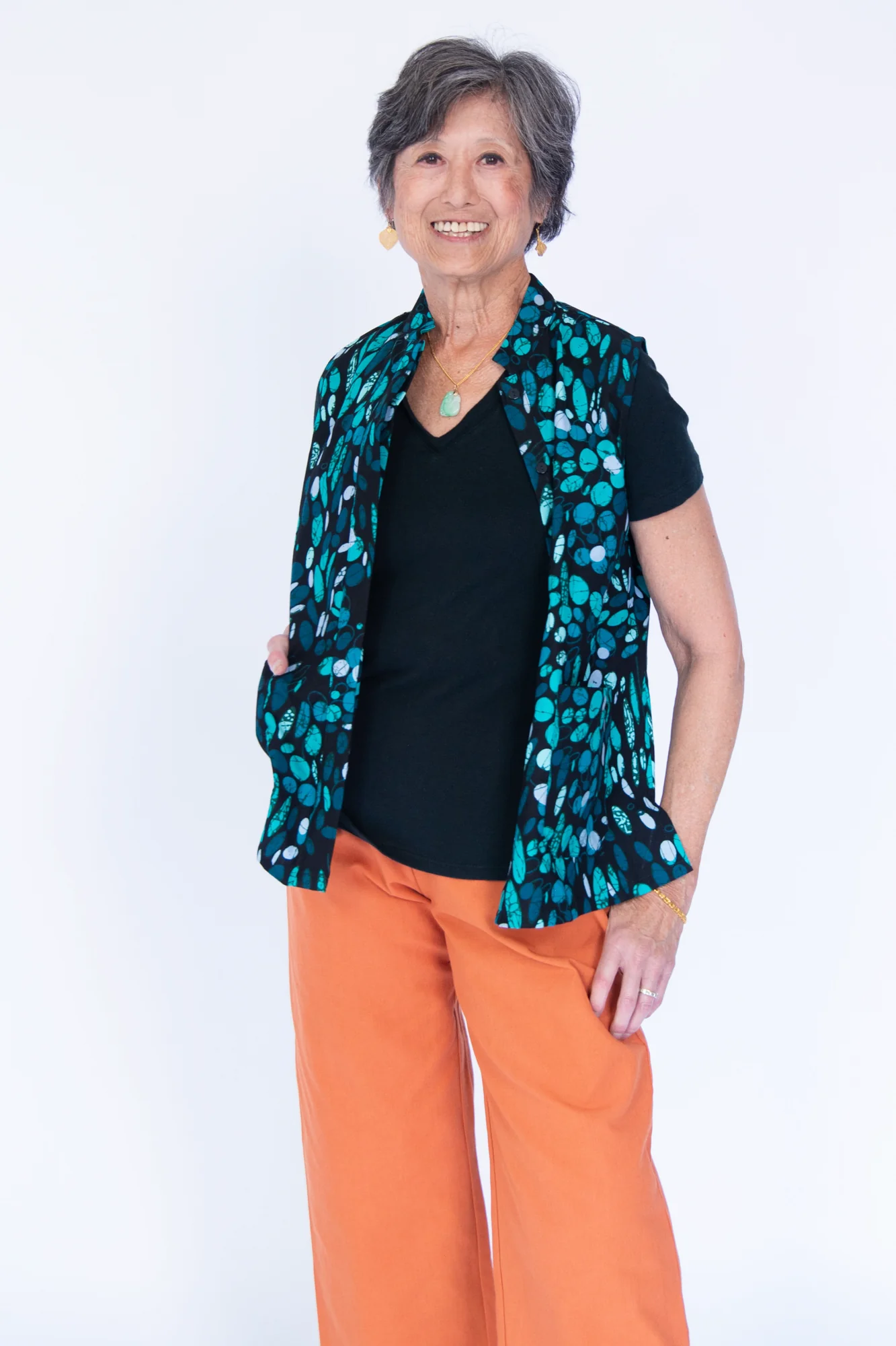 Malachite Sleeveless Shirt - Image 6