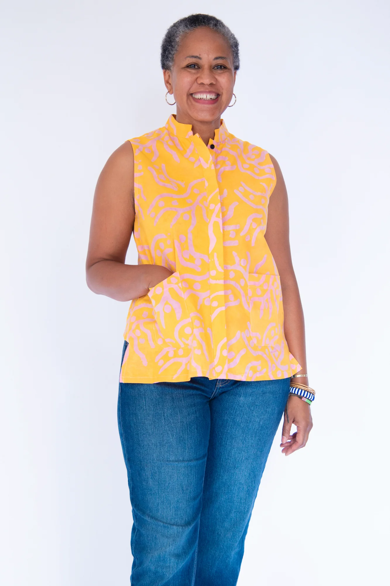 Marzipan Sleeveless Shirt - Image 6