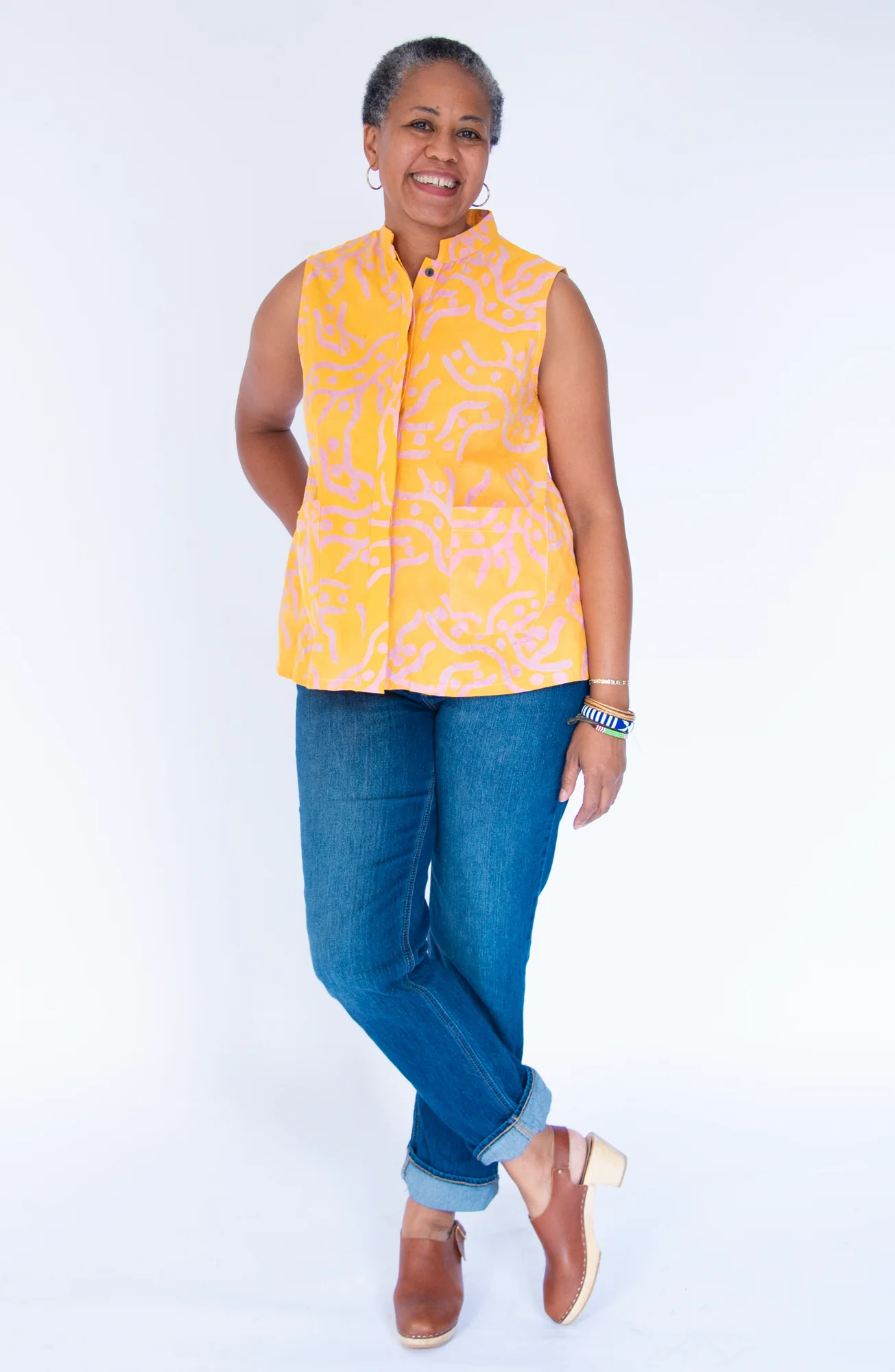 Marzipan Sleeveless Shirt - Image 8