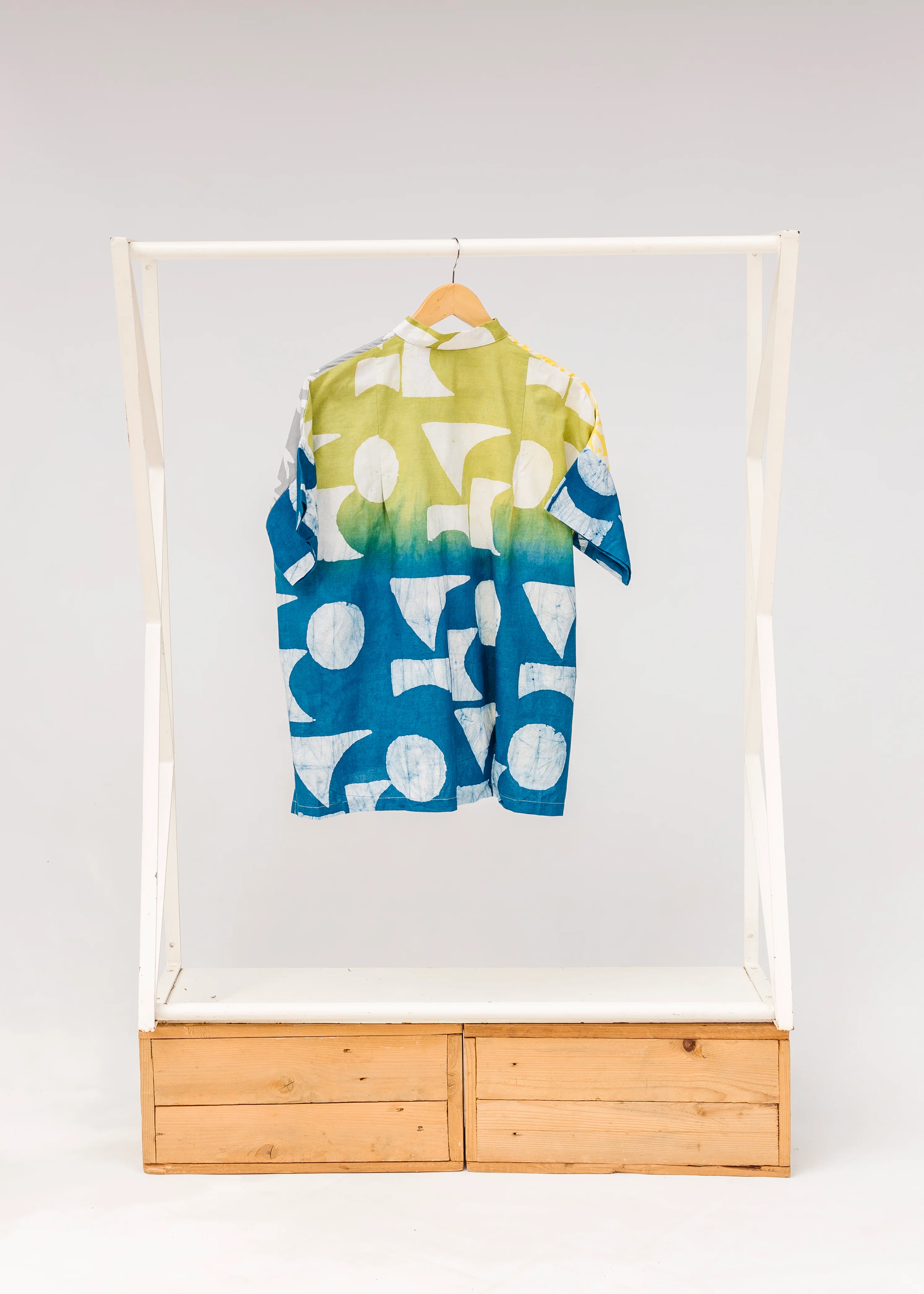 Melange Short Sleeved Shirt - Image 4