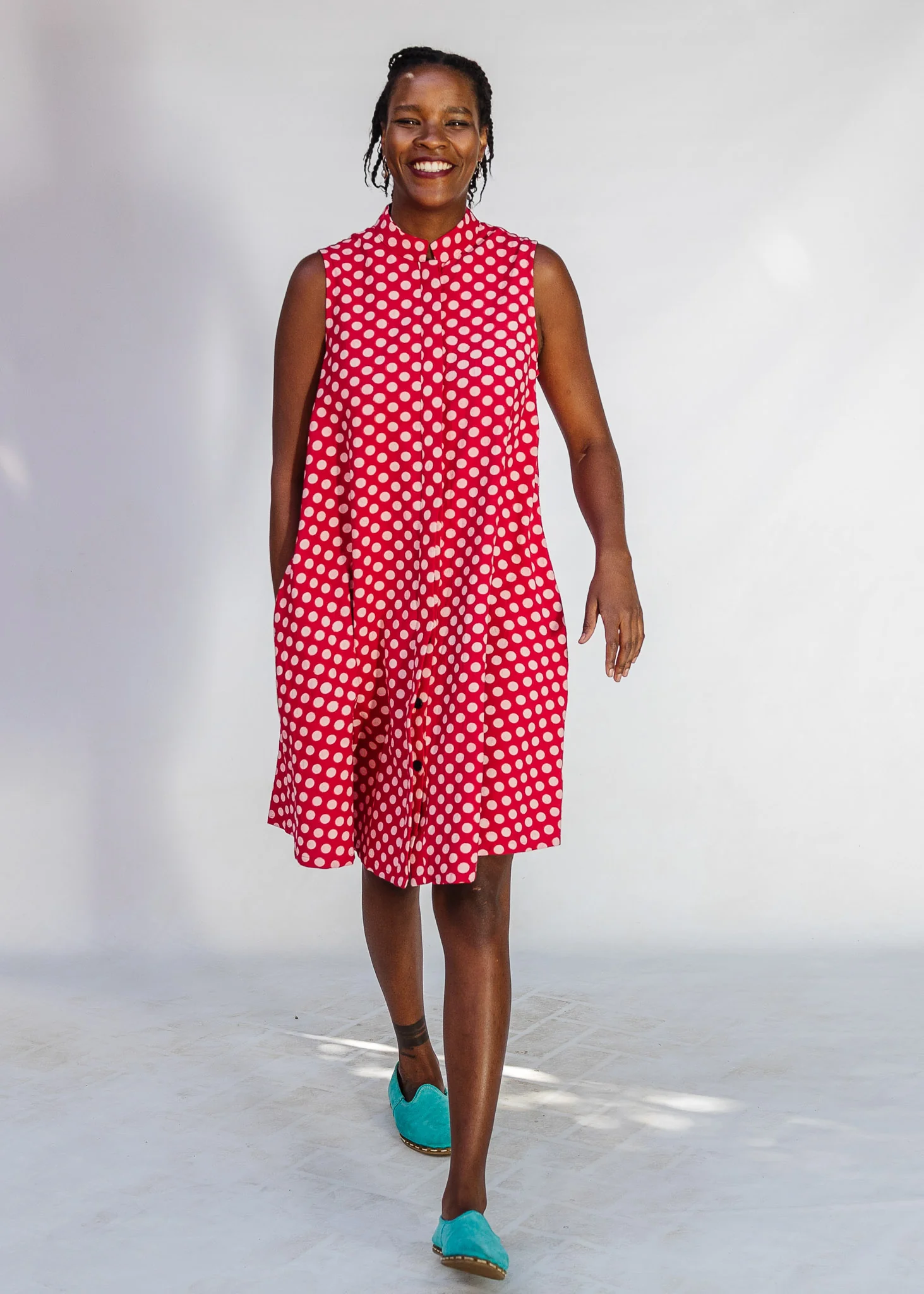 Morello Sleeveless Dress - Image 4