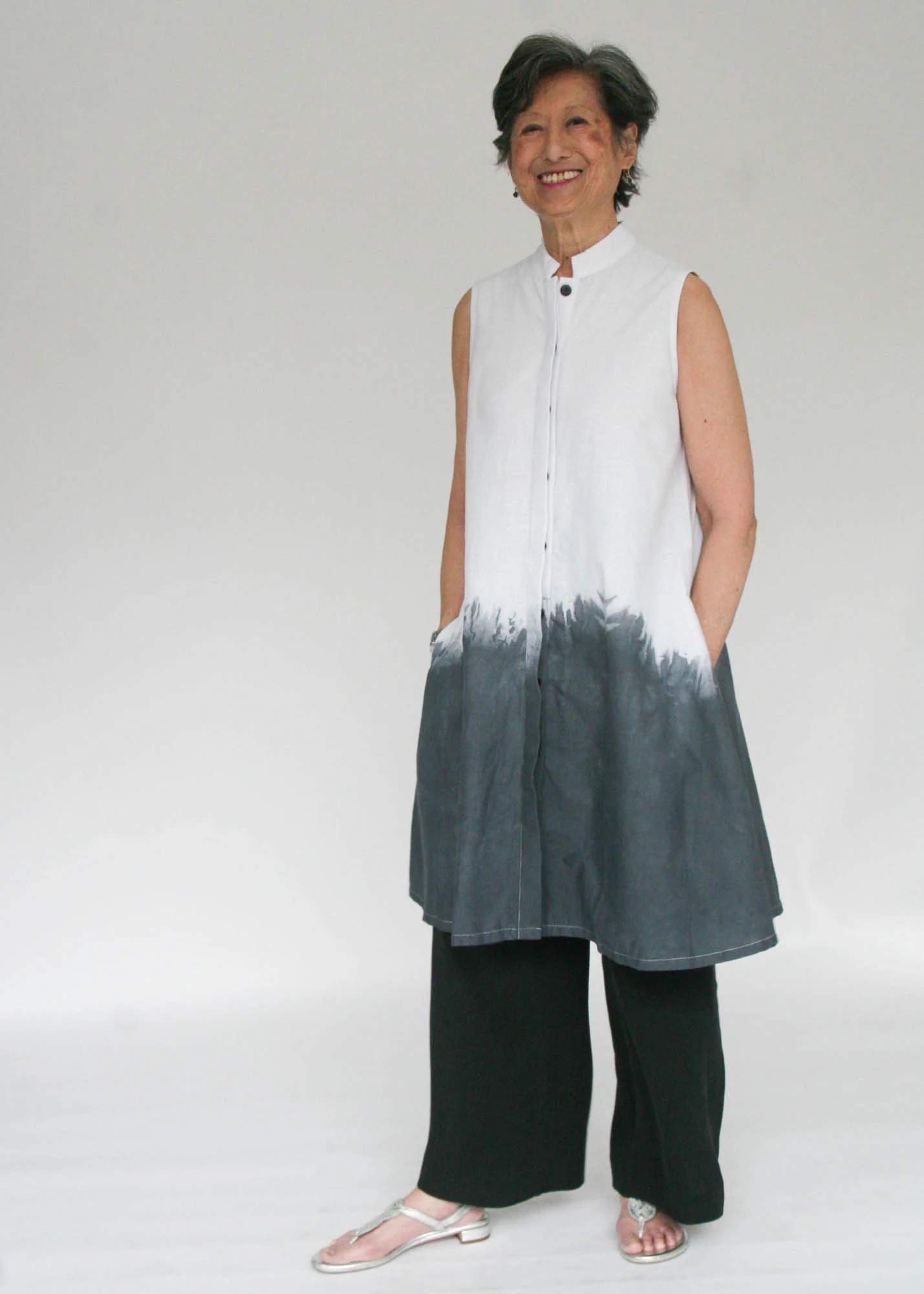 Ombre Sleeveless Dress - Image 4