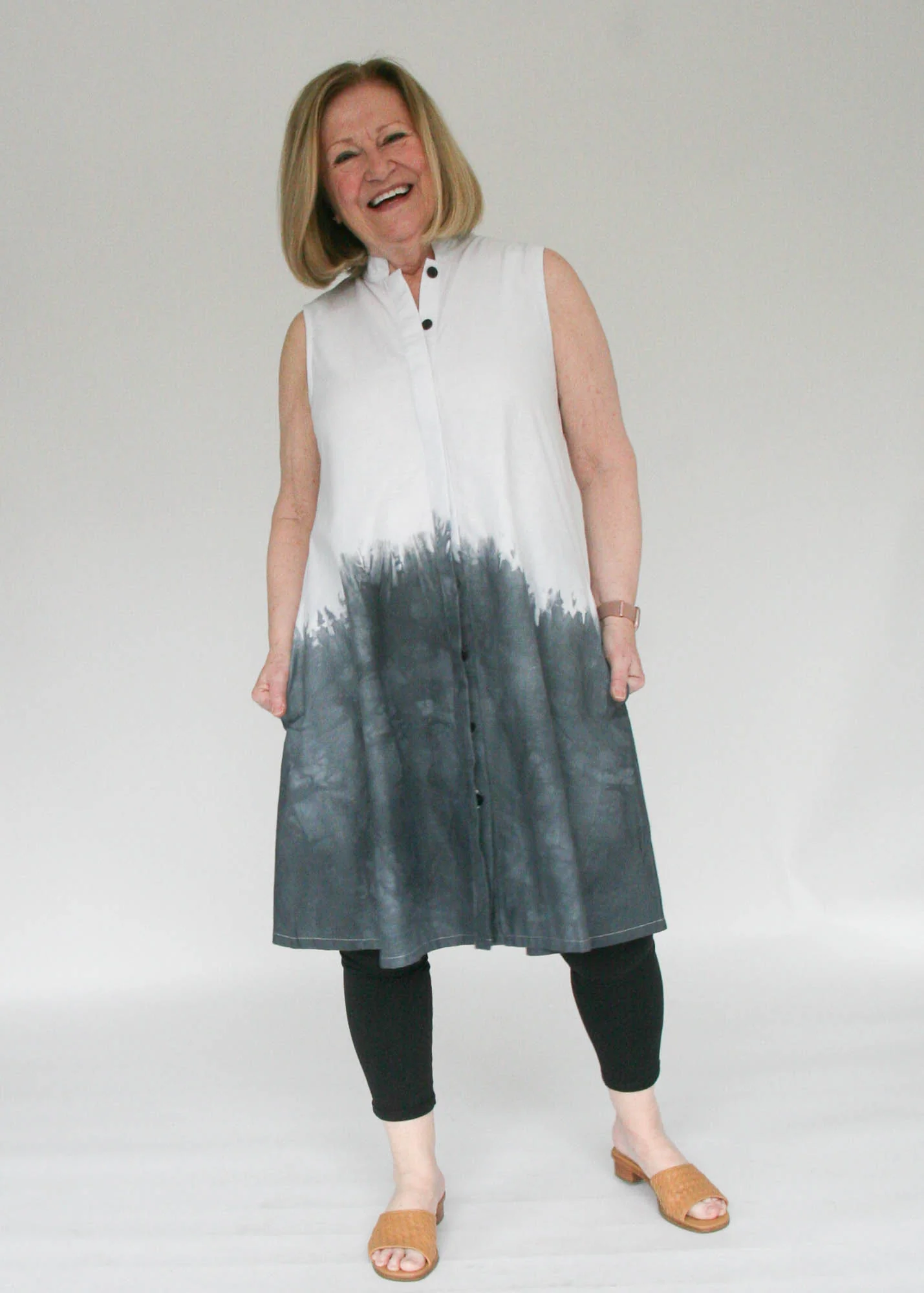 Ombre Sleeveless Dress - Image 7