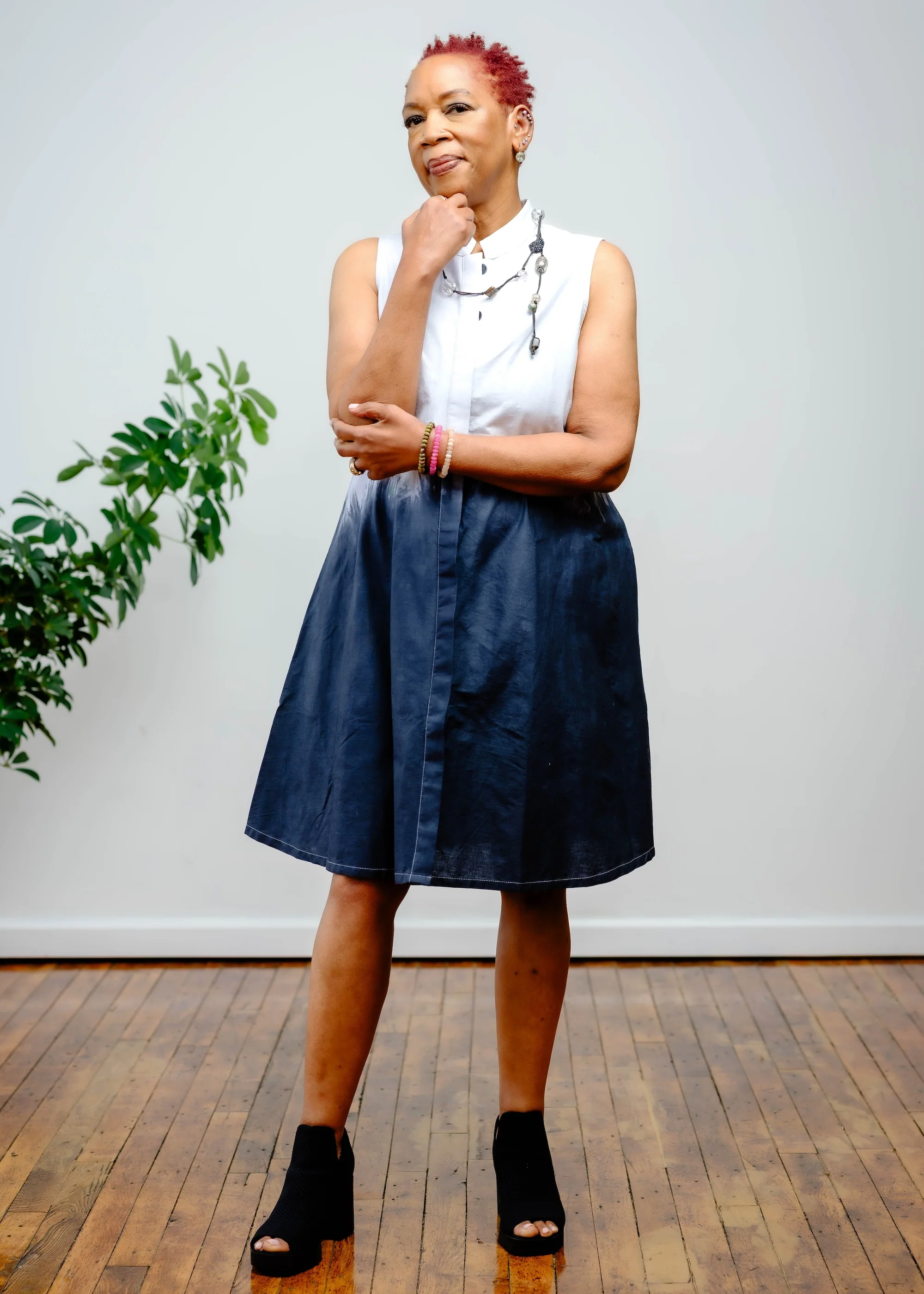 Ombre Sleeveless Dress - Image 8