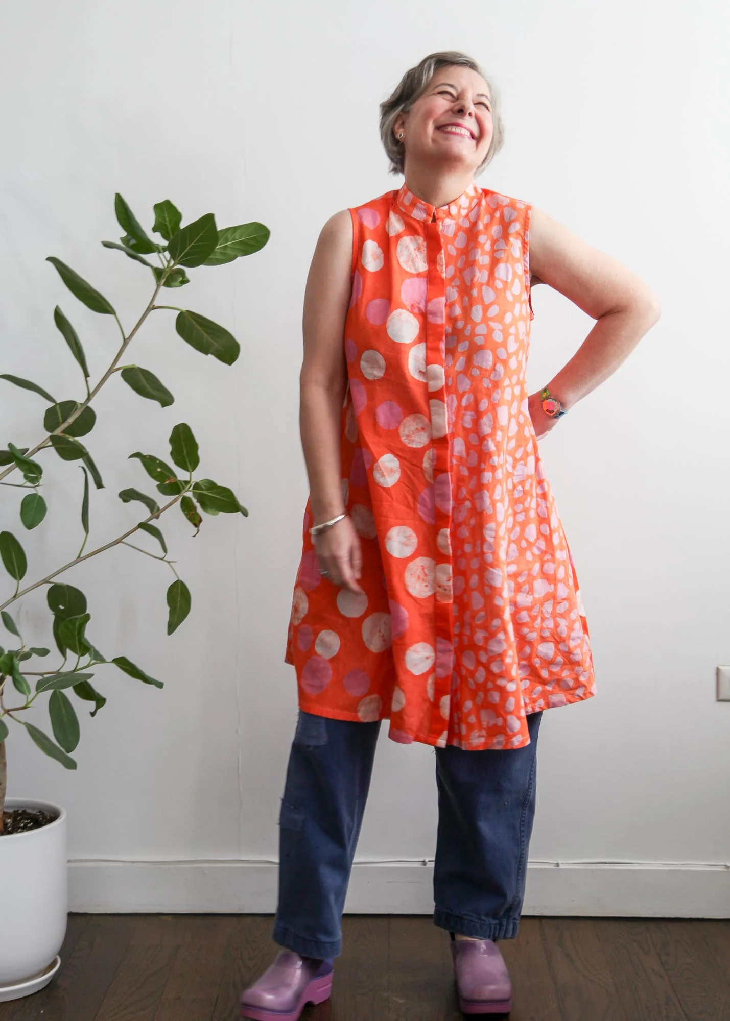 Orange Theory Sleeveless Dress - Image 5