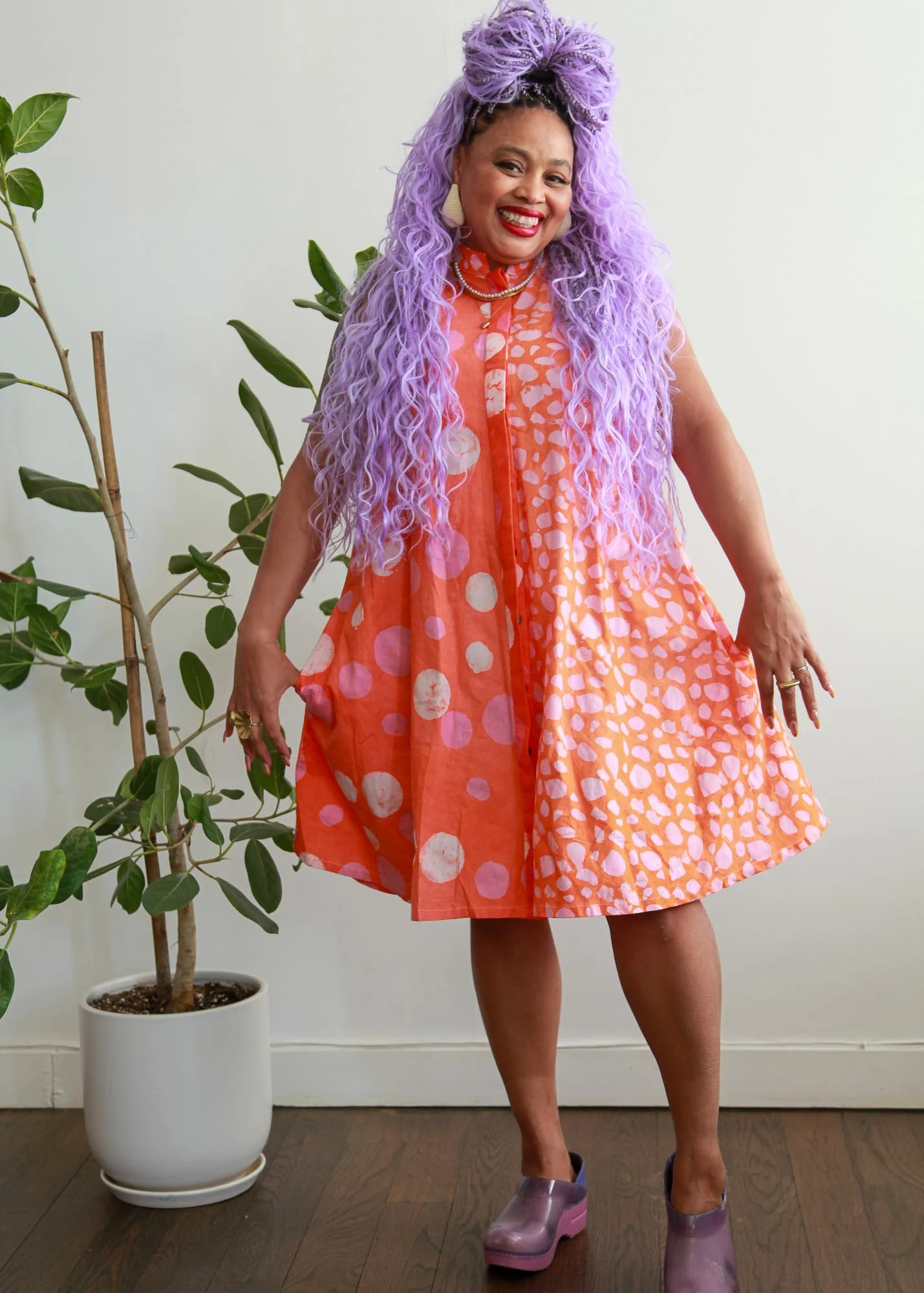 Orange Theory Sleeveless Dress - Image 6