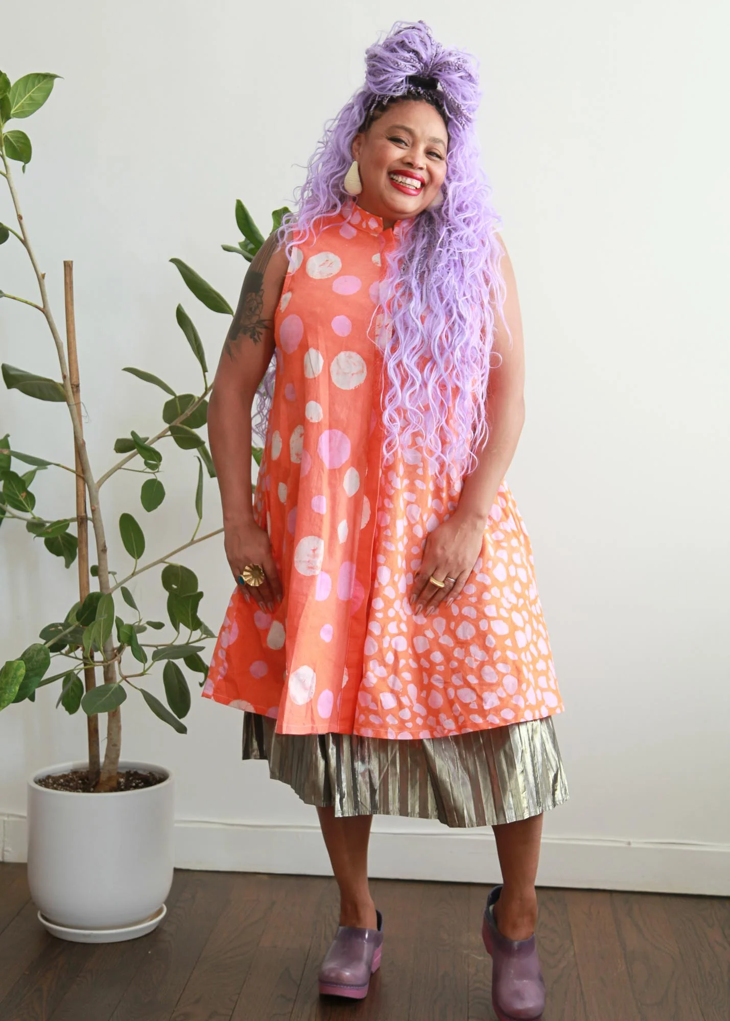 Orange Theory Sleeveless Dress - Image 7